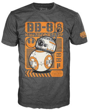 Star Wars The Force Awakens Funko POP Movie Poster BB-8 Adult T-Shirt