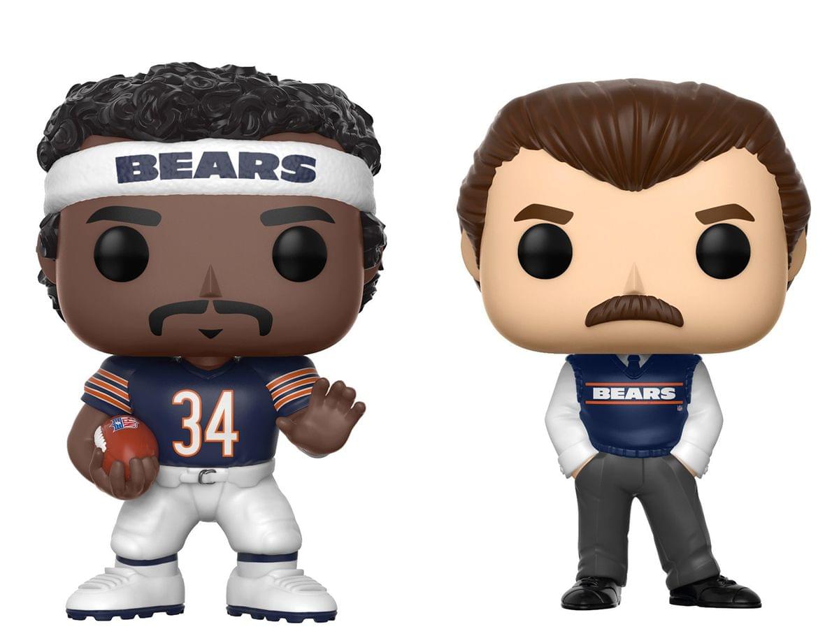 Chicago Bears NFL POP Vinyl Figure Bundle: Walter Payton & Coach Mike Ditka