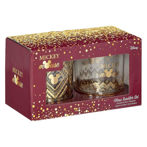 Funko Disney Mickey Mouse Glass Tumbler Set