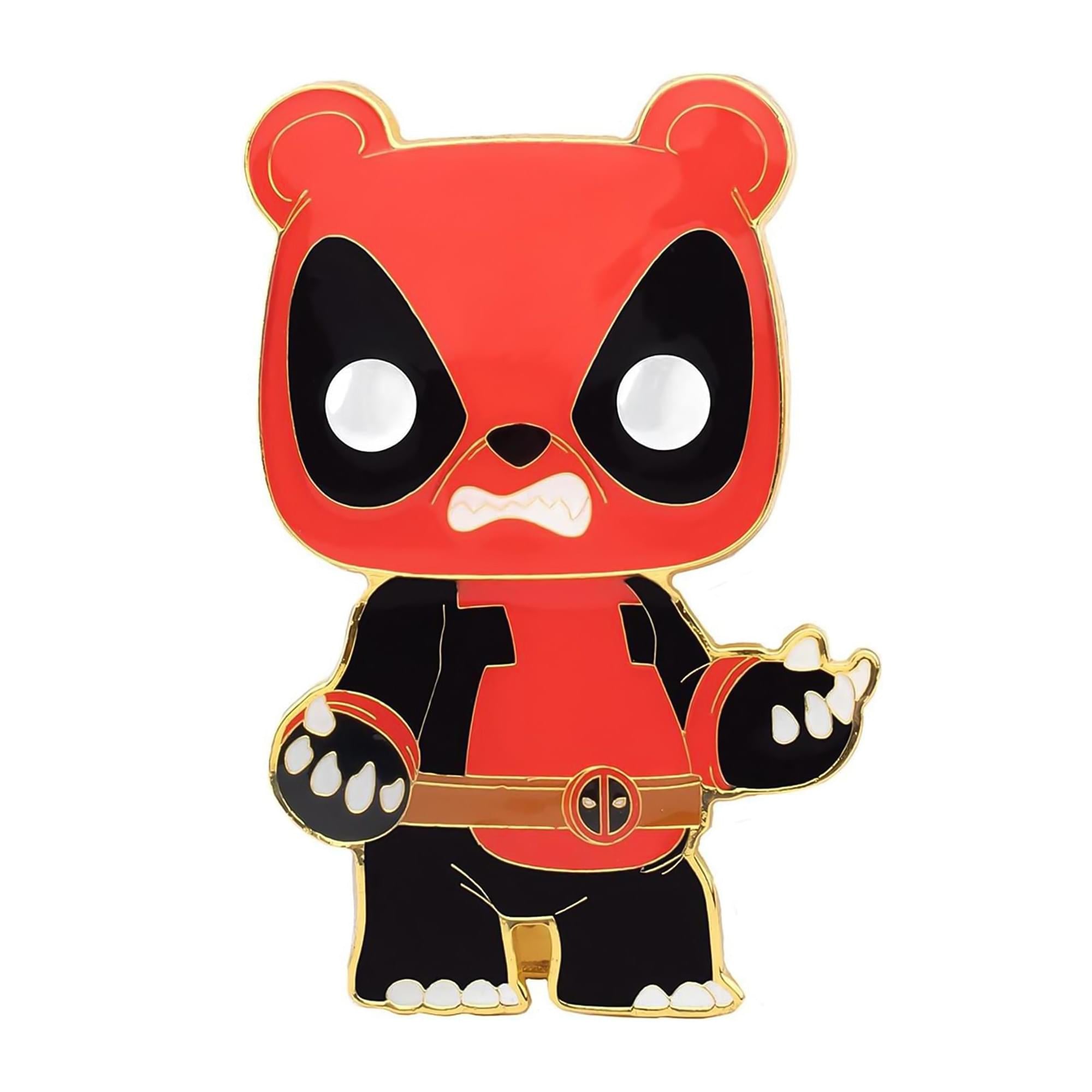 Marvel 3 Inch Funko POP Pin | Panda Deadpool