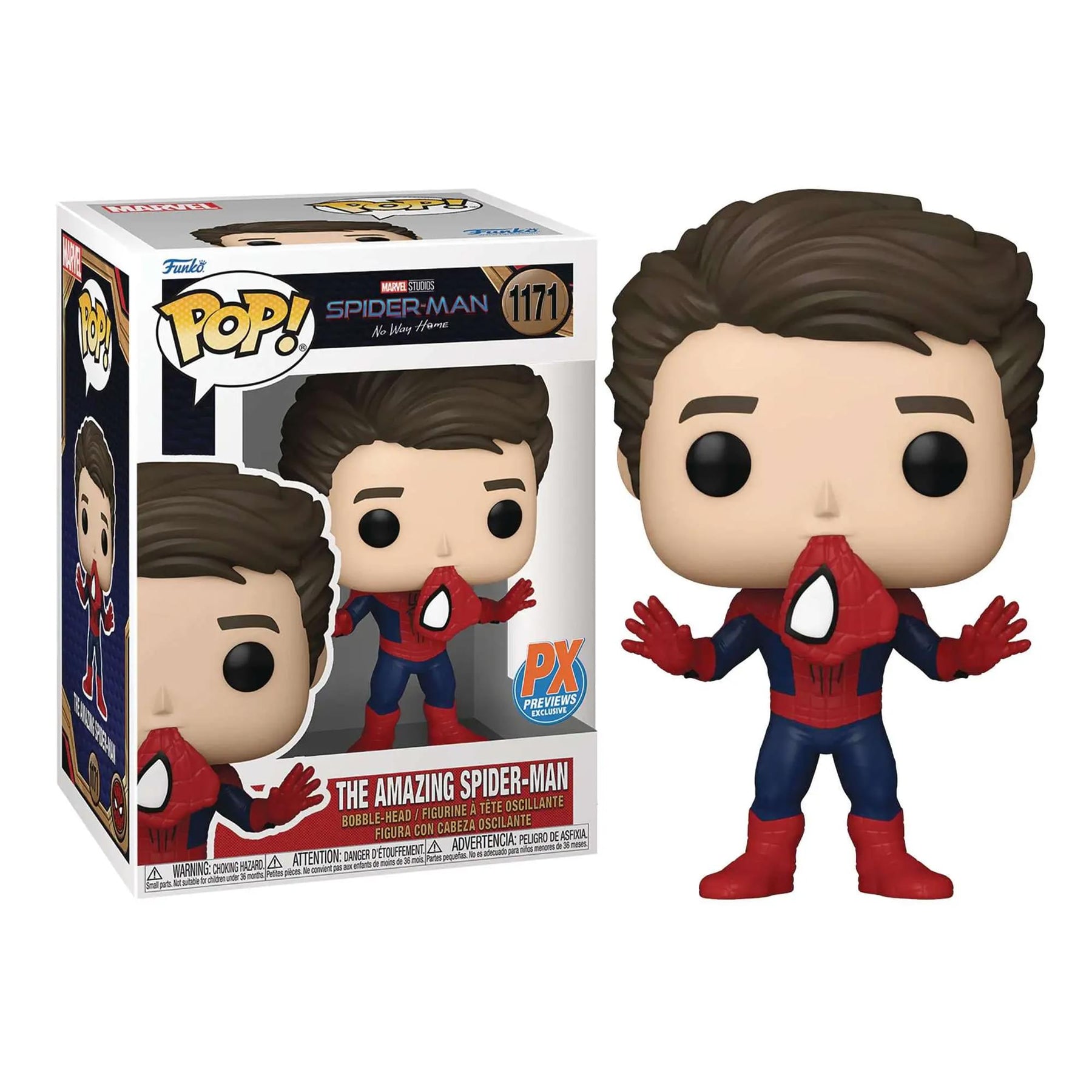 MARVEL - スパイダーマン　ノー・ウェイ・ホーム セットFUNKOPOP!!! Marvel Funko POP | Exclusive Spider-Man Unmasked | Free Shipping