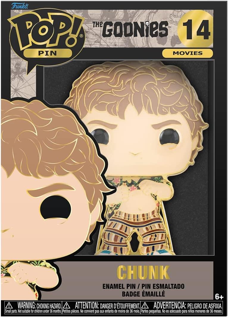 The Goonies 3 Inch Funko POP Pin | Chunk