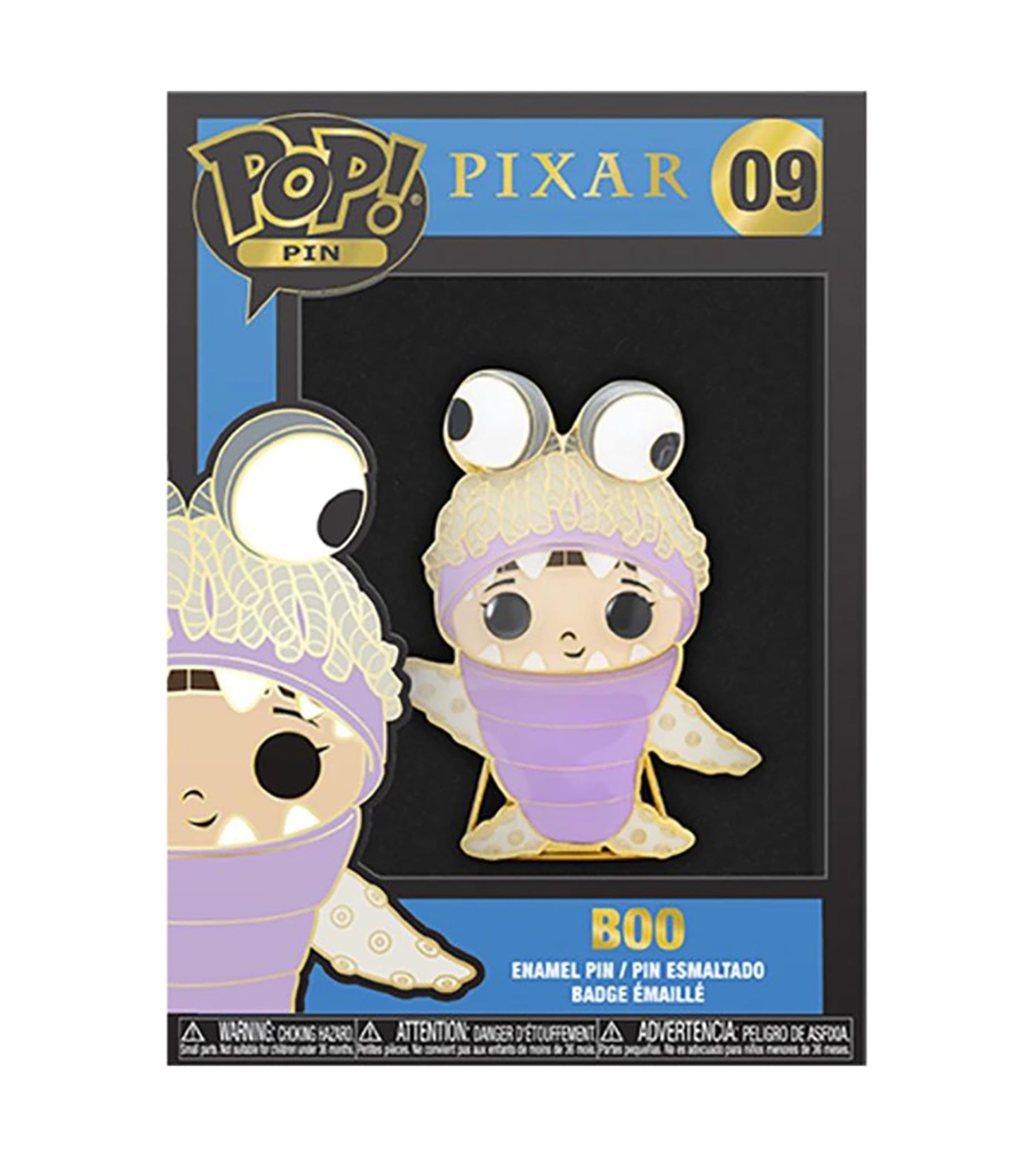 Disney Monsters Inc. 3 Inch Funko POP Pin | Boo in Monster Suit