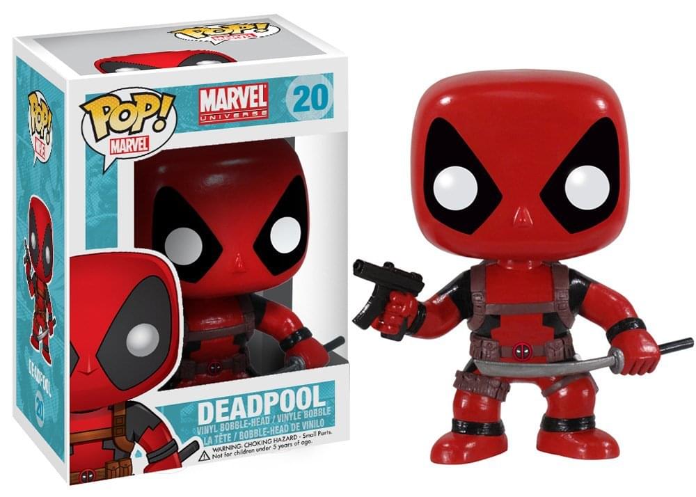 Funko Pop 4" Vinyl Marvel Bobble Head Figure Deadpool