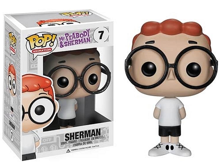 Mr. Peabody & Sherman Funko Pop Movies Vinyl 4" Sherman