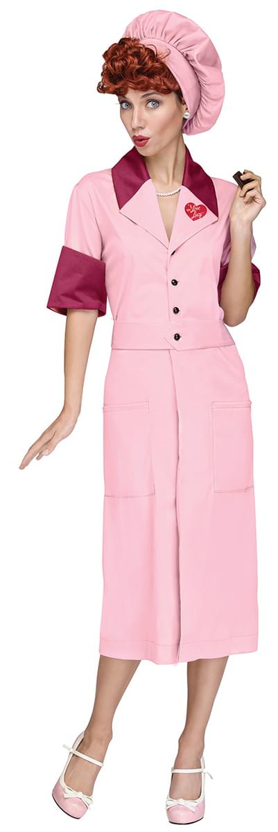 I Love Lucy Candy Factory Adult Costume