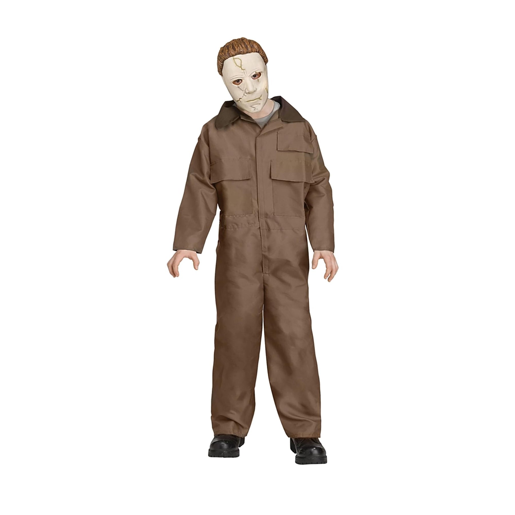 Michael Myers Costume With Memory Flex Mask Child
