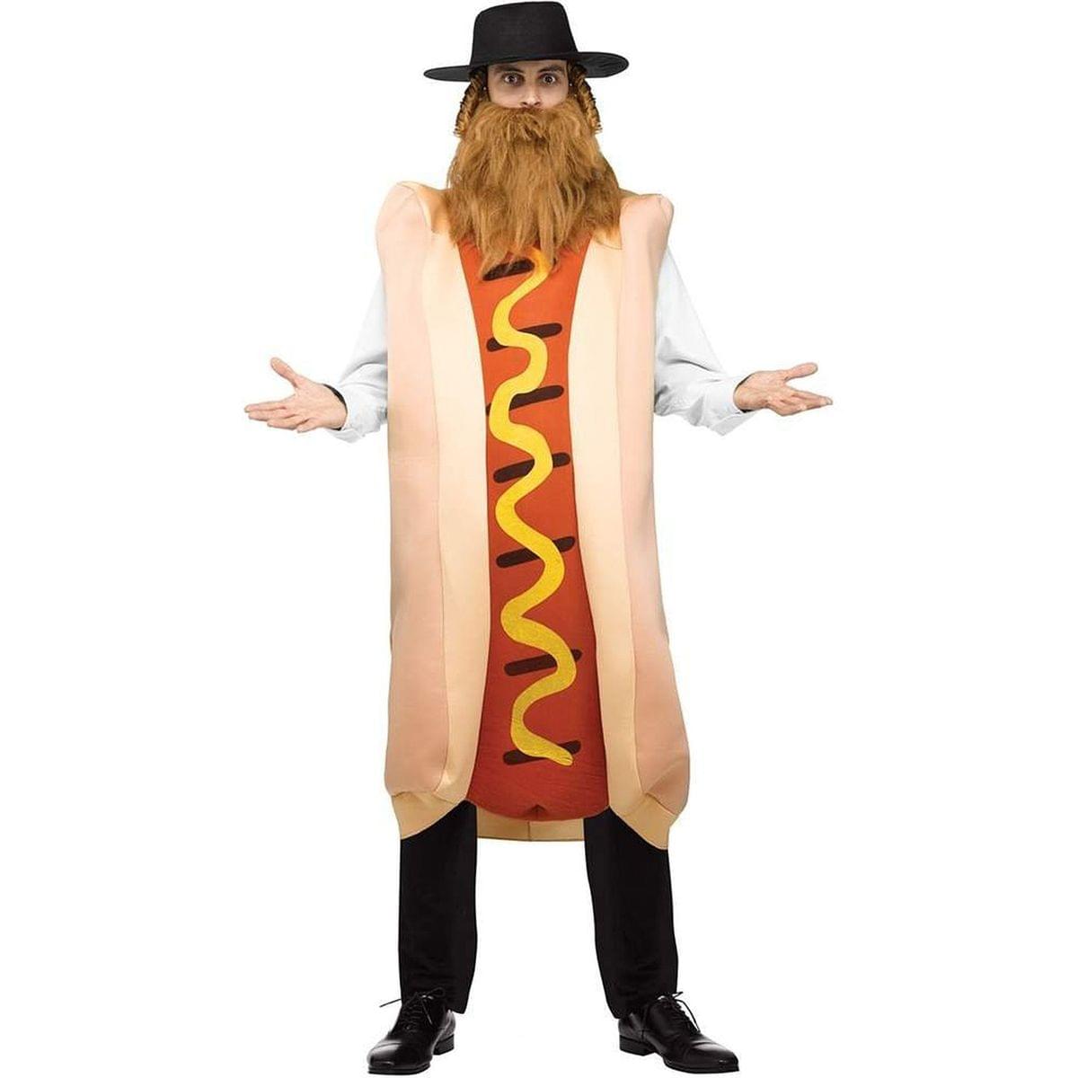 Kosher Hot Dog Adult Costume One Size Fits Most