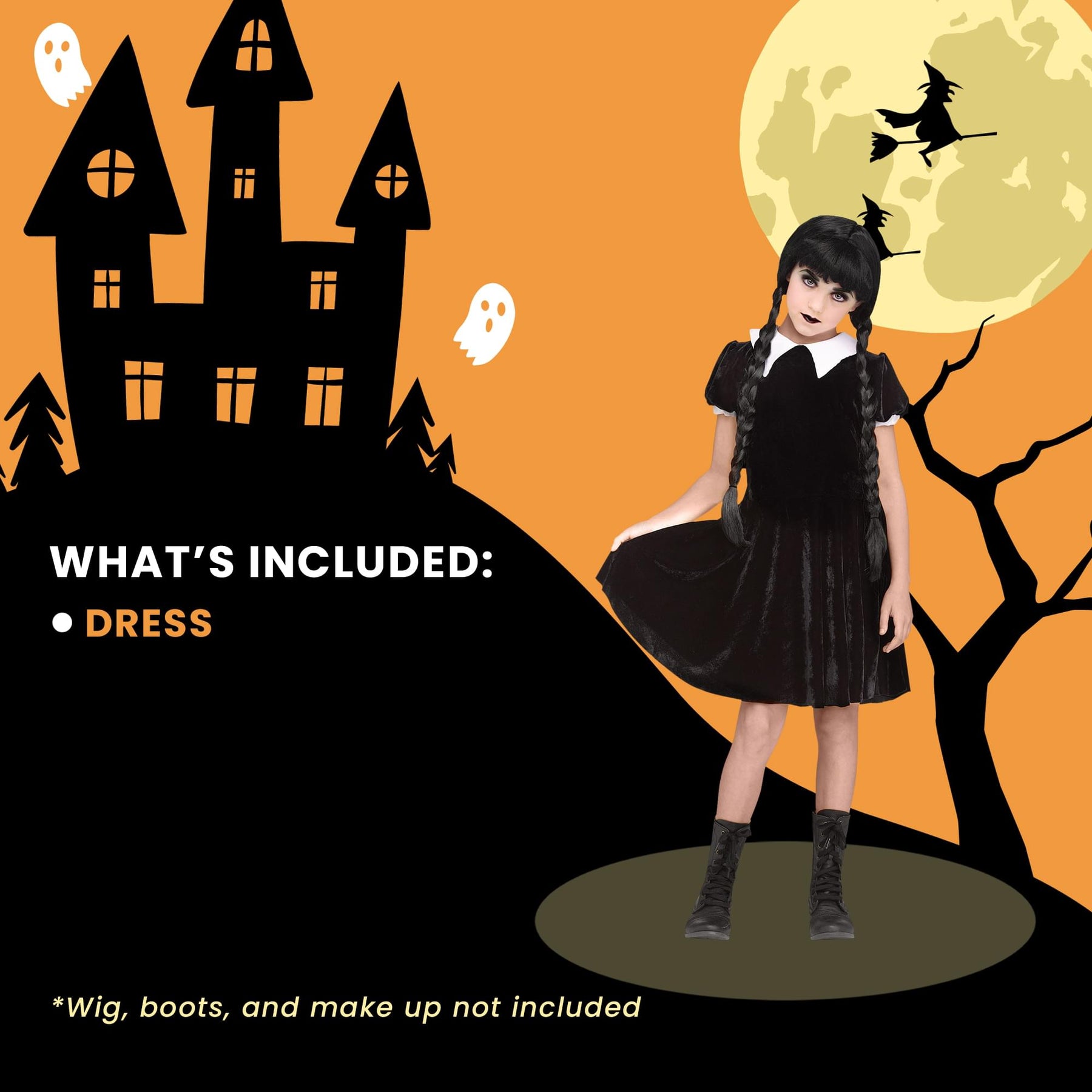 Gothic Girl Child Costume