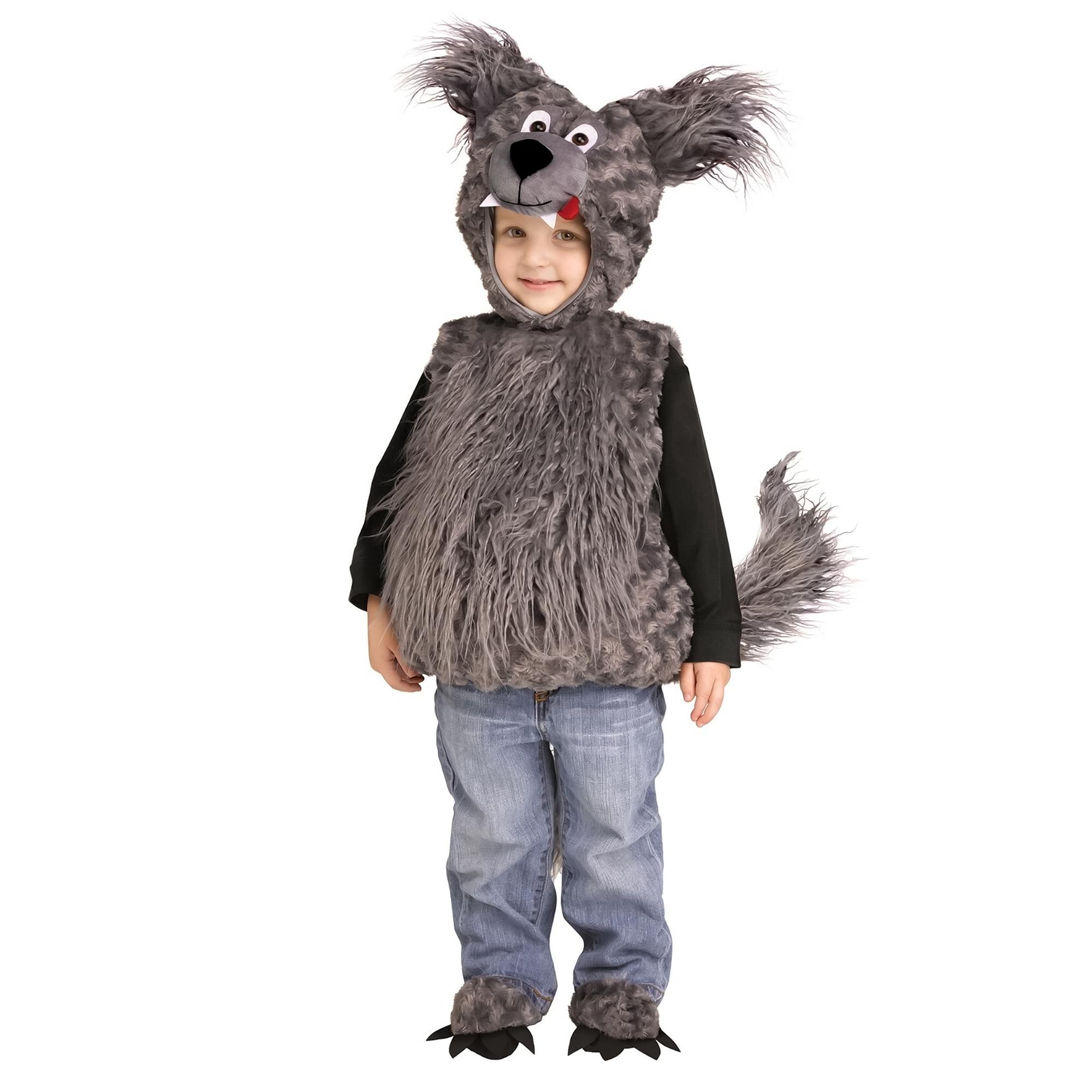 Cuddly Wolf Cub Toddler Costume