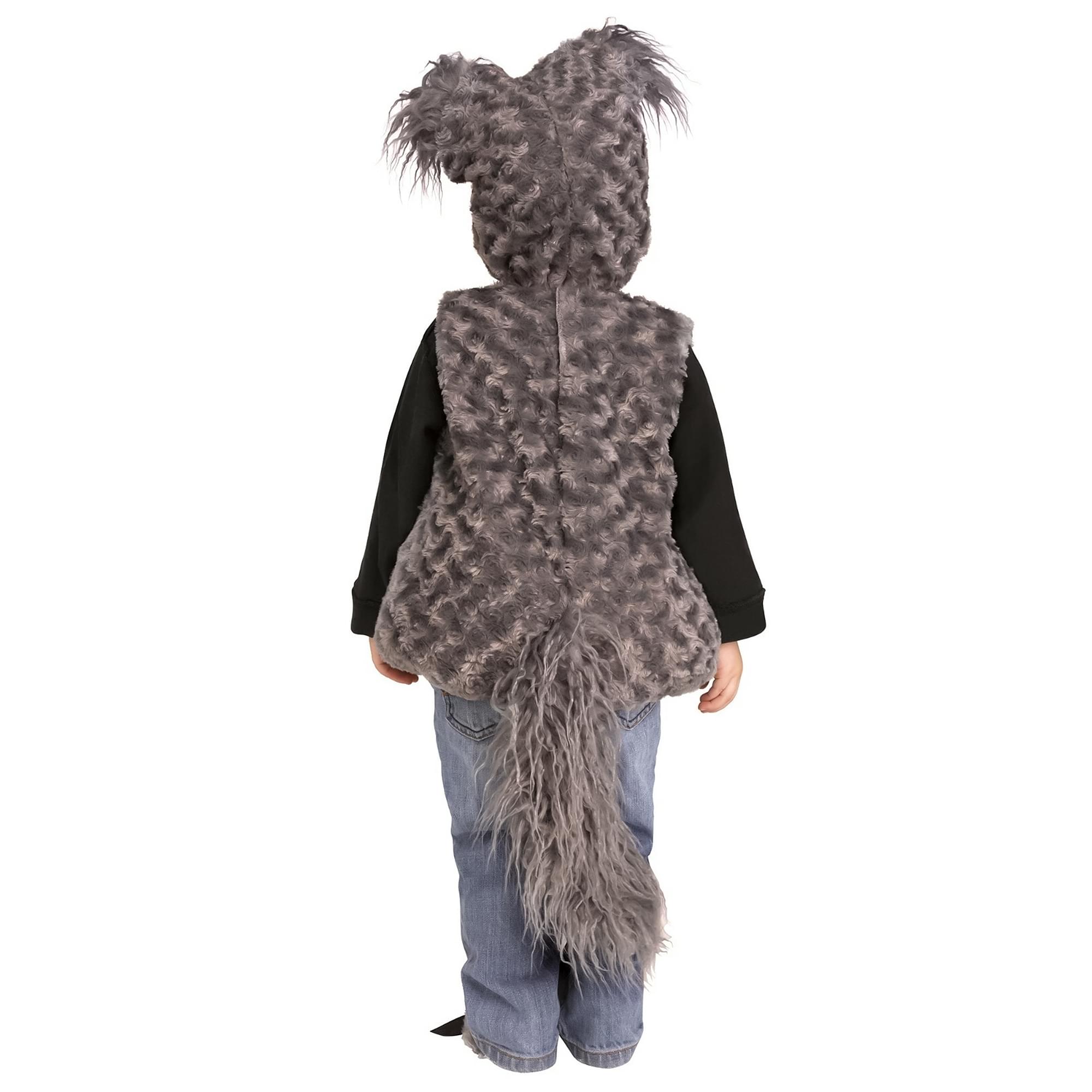 Cuddly Wolf Cub Toddler Costume