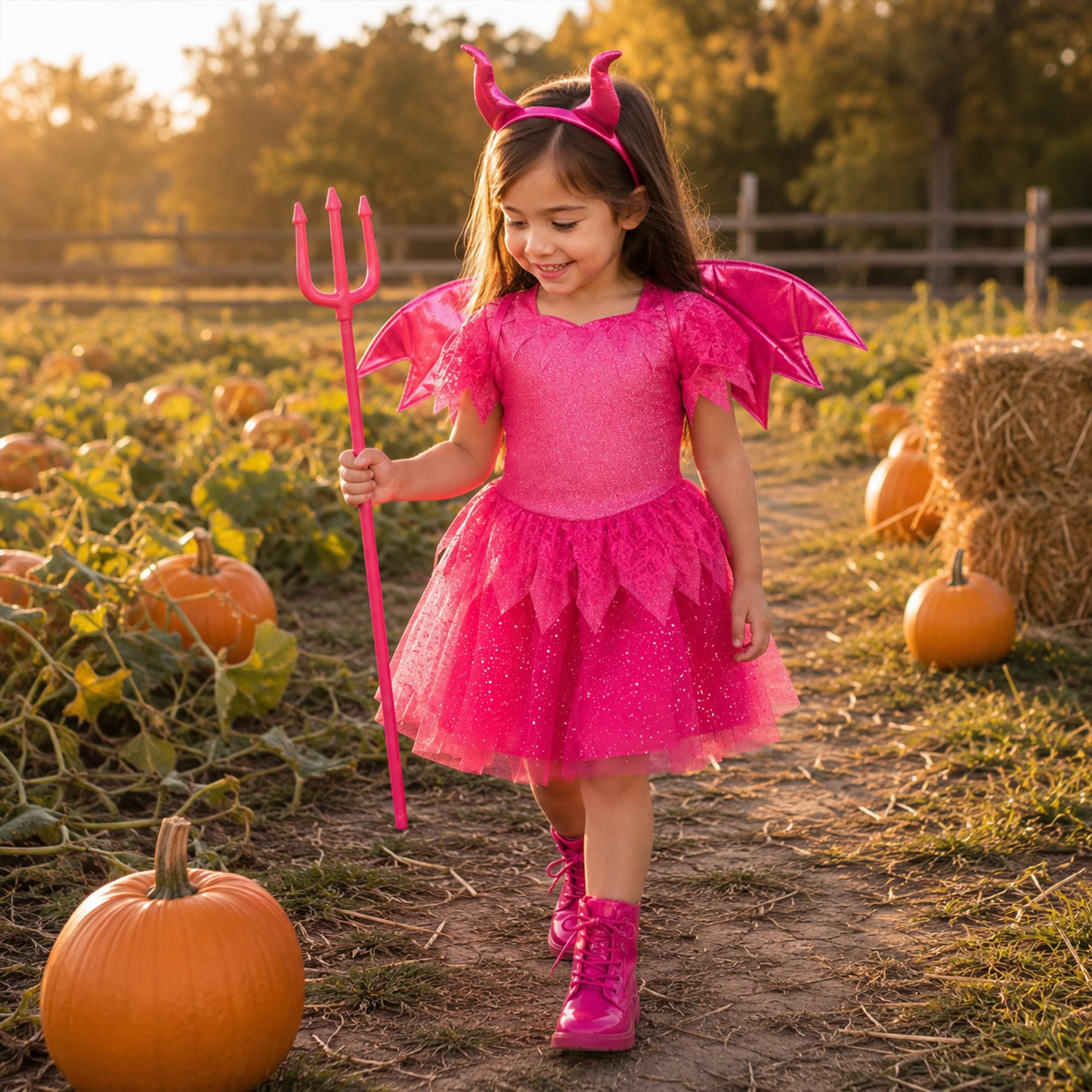 Devil Diva Toddler Costume | Large
