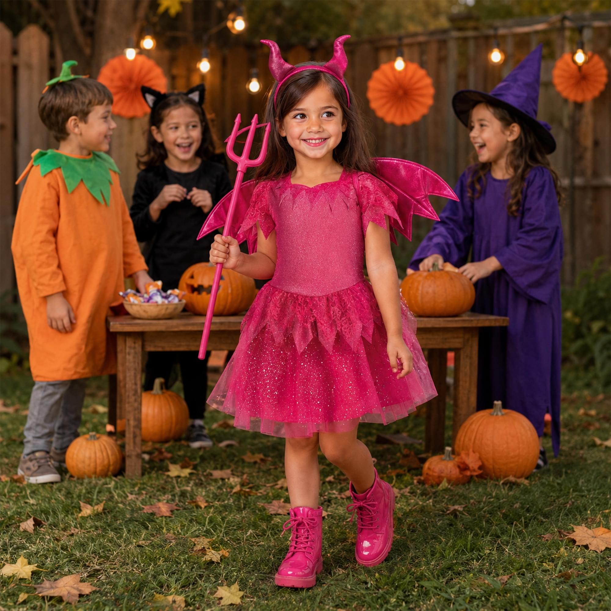 Devil Diva Toddler Costume | Large