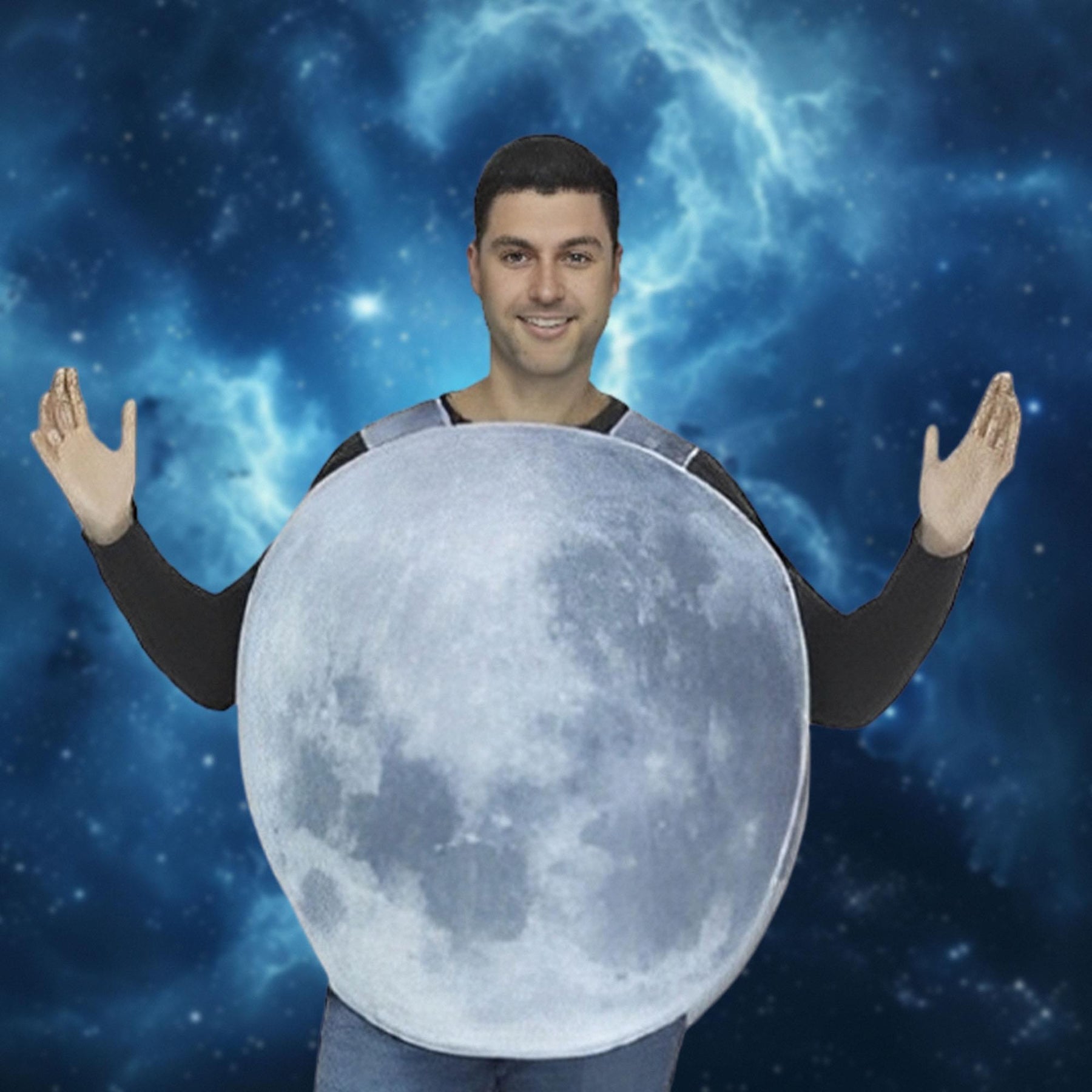 Full Moon Adult Costume | One Size Fits Most