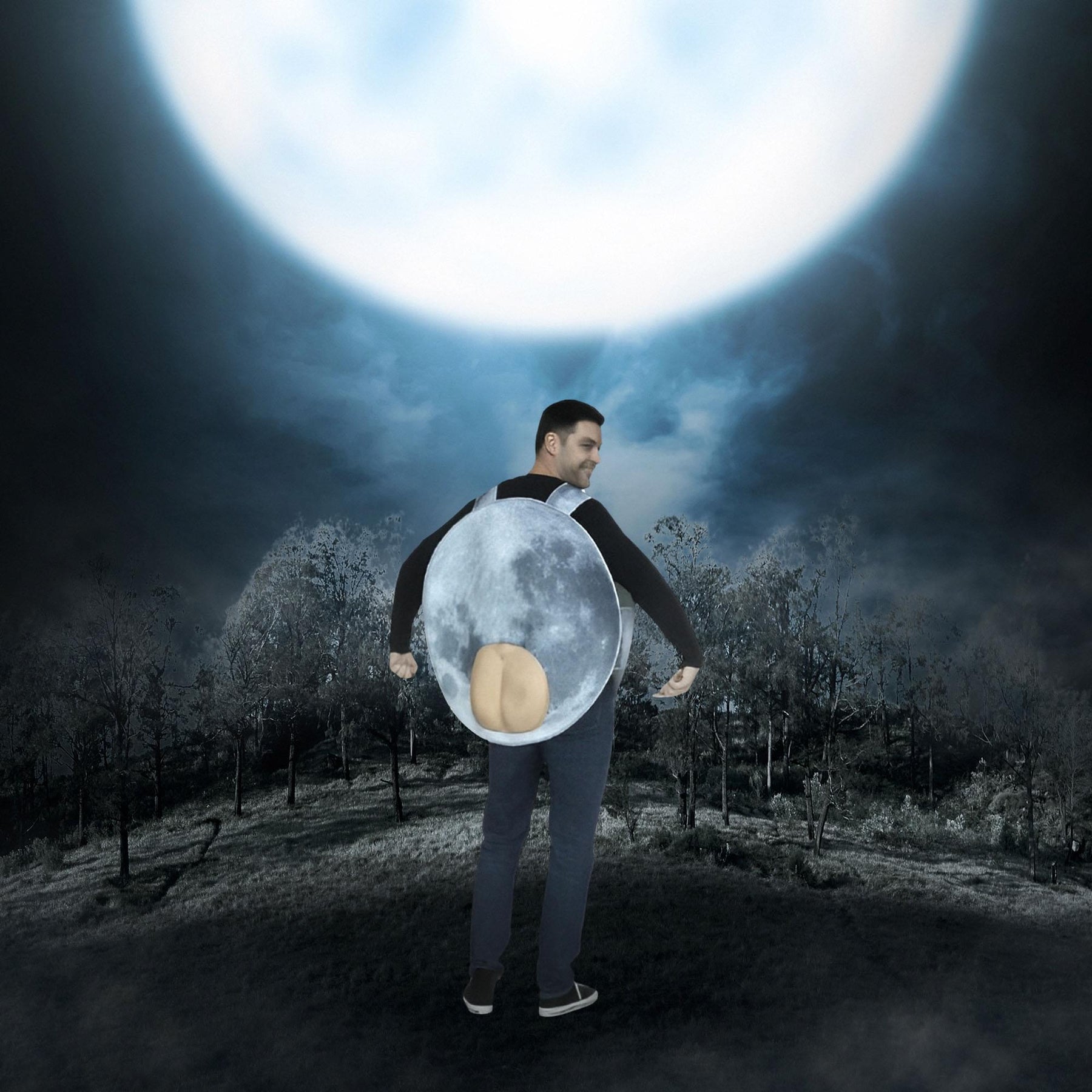 Full Moon Adult Costume | One Size Fits Most