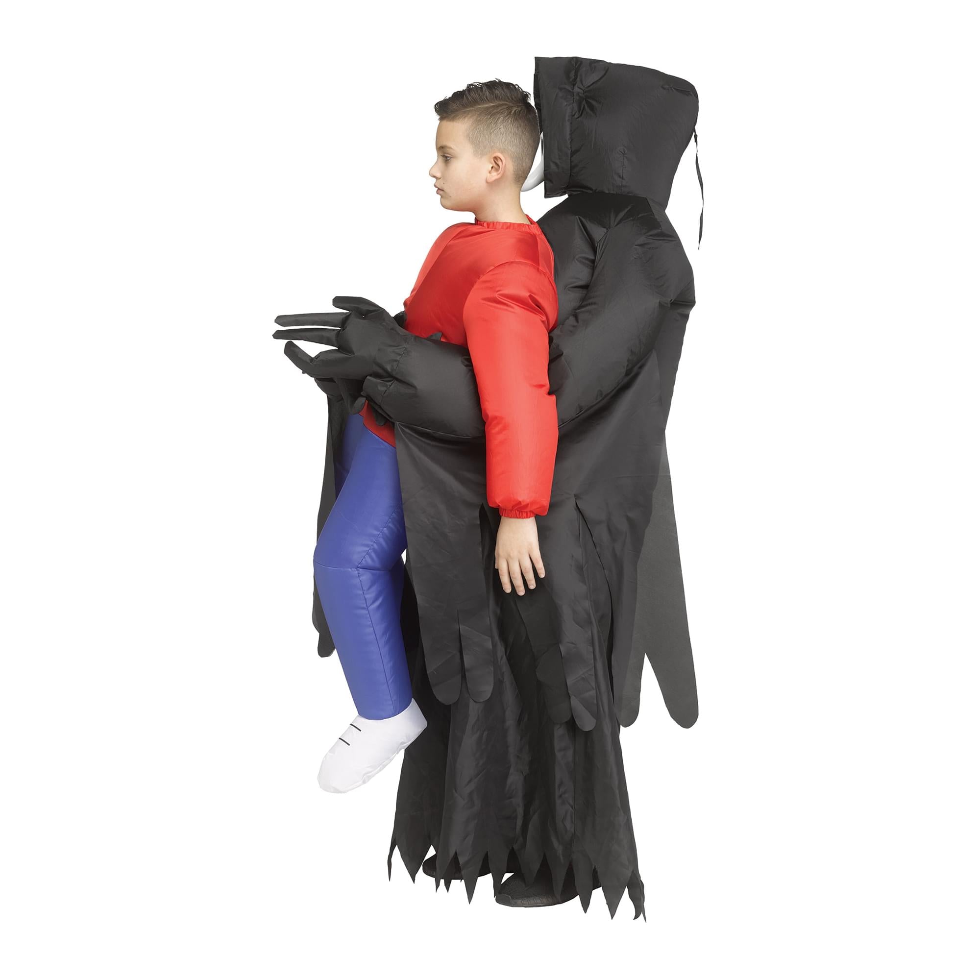Scream Ghost Face Piggyback Inflatable Child Costume | One Size Fits Up to 14