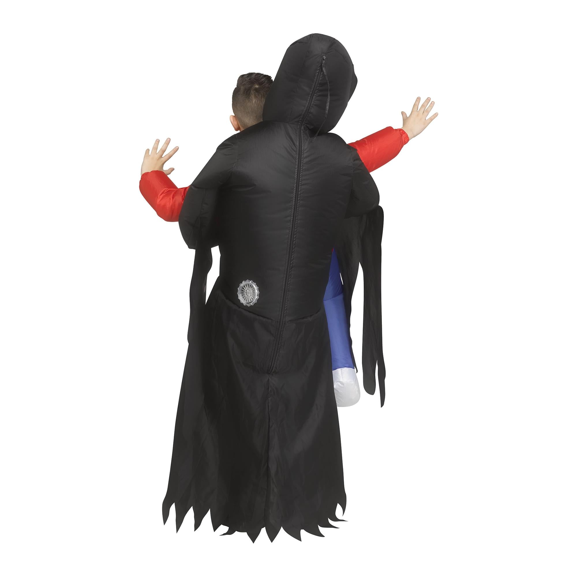 Scream Ghost Face Piggyback Inflatable Child Costume | One Size Fits Up to 14