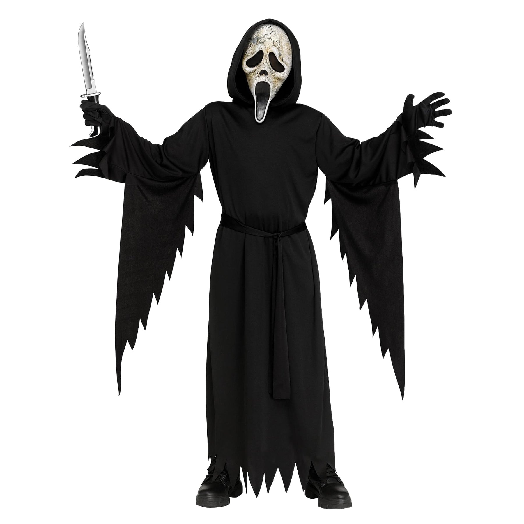 Ghost Face Aged Child Costume