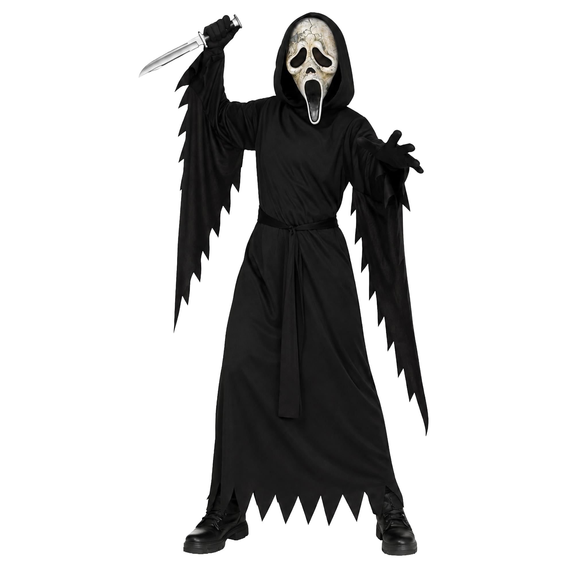 Ghost Face Aged Child Costume