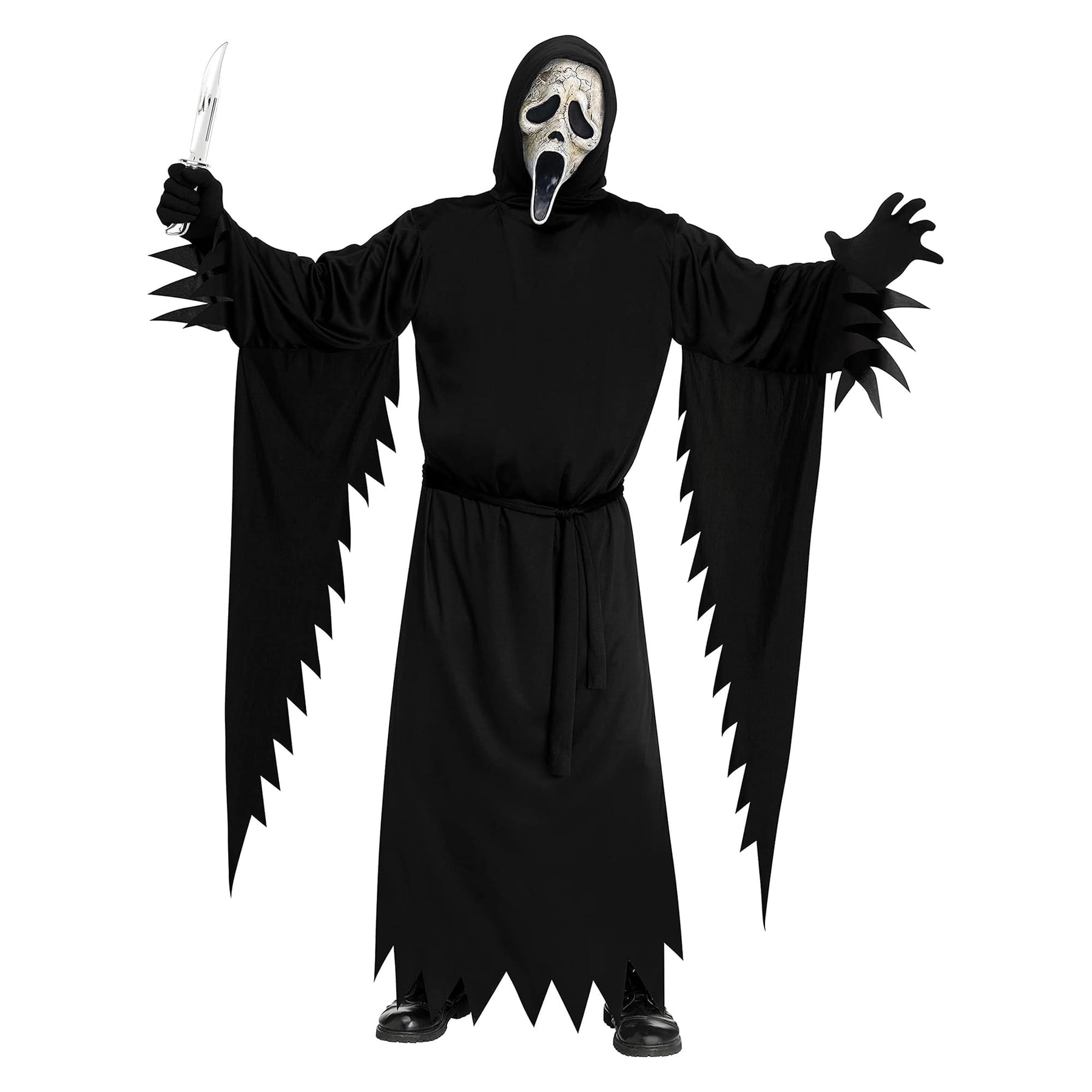 Ghost Face Aged Adult Costume | One Size Fits Most