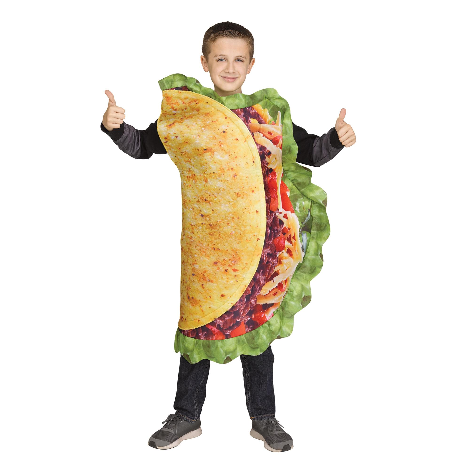 Taco Child Costume | One Size Fits Up To Size 12