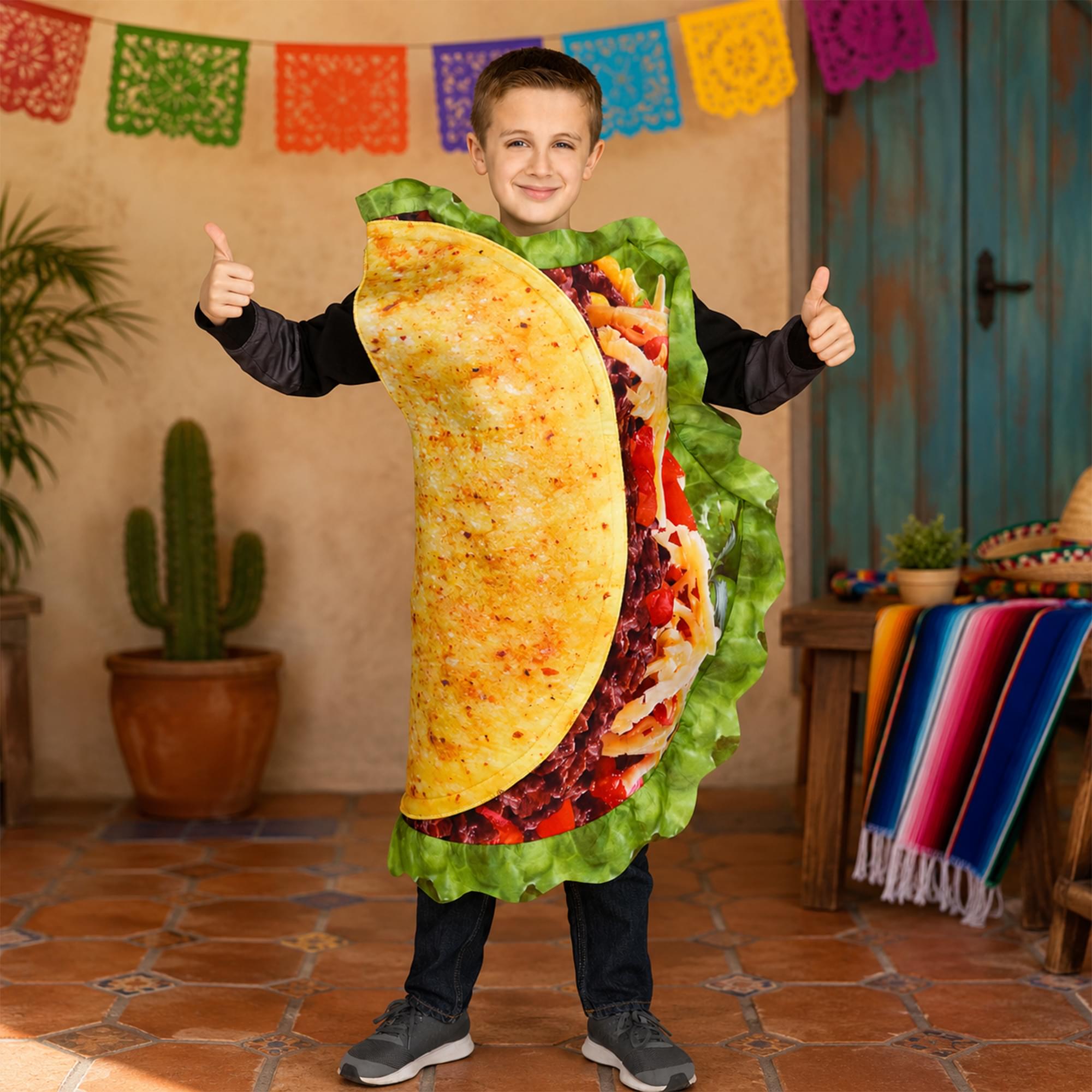 Taco Child Costume | One Size Fits Up To Size 12