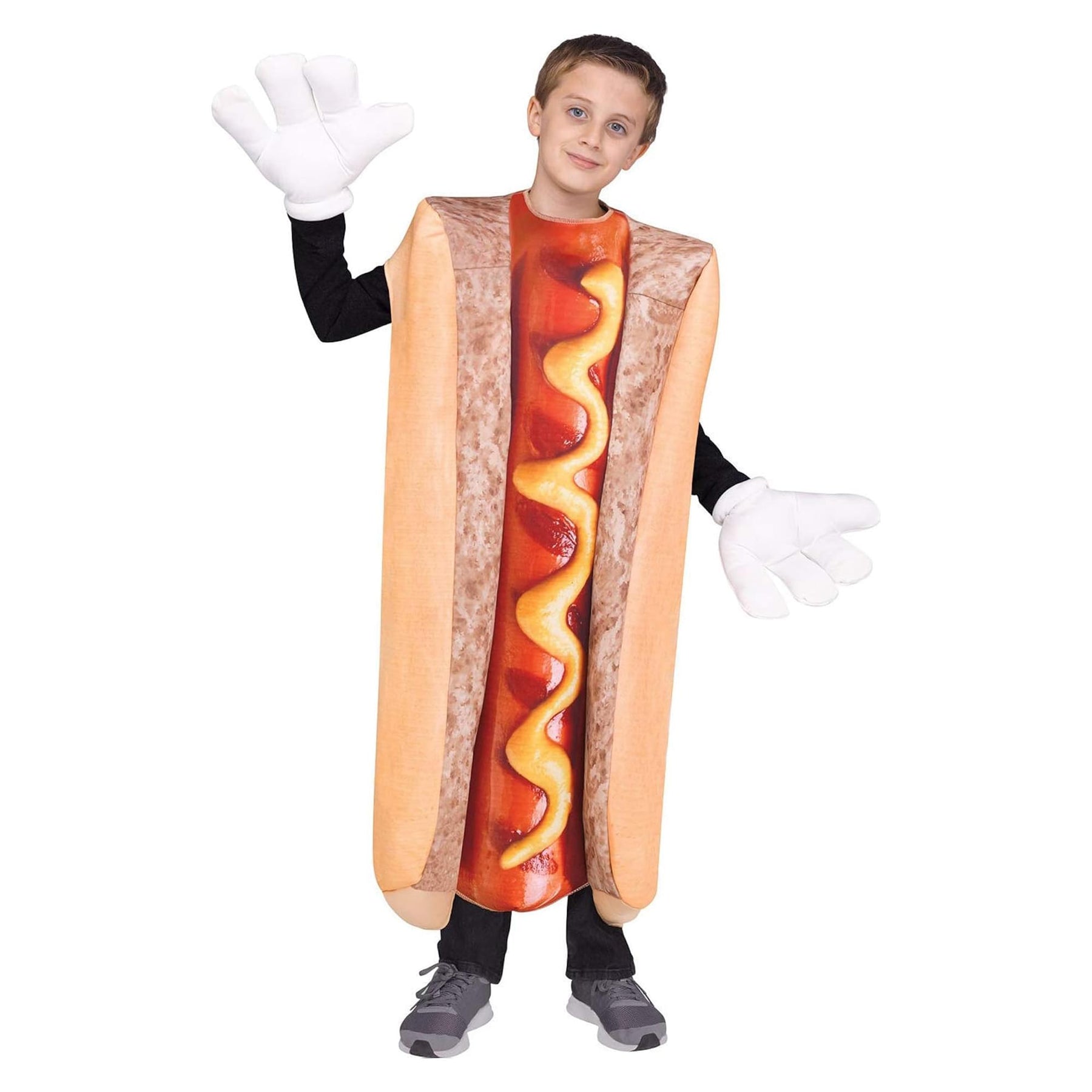 Hot Dog Child Costume | One Size Fits Up To Size 12