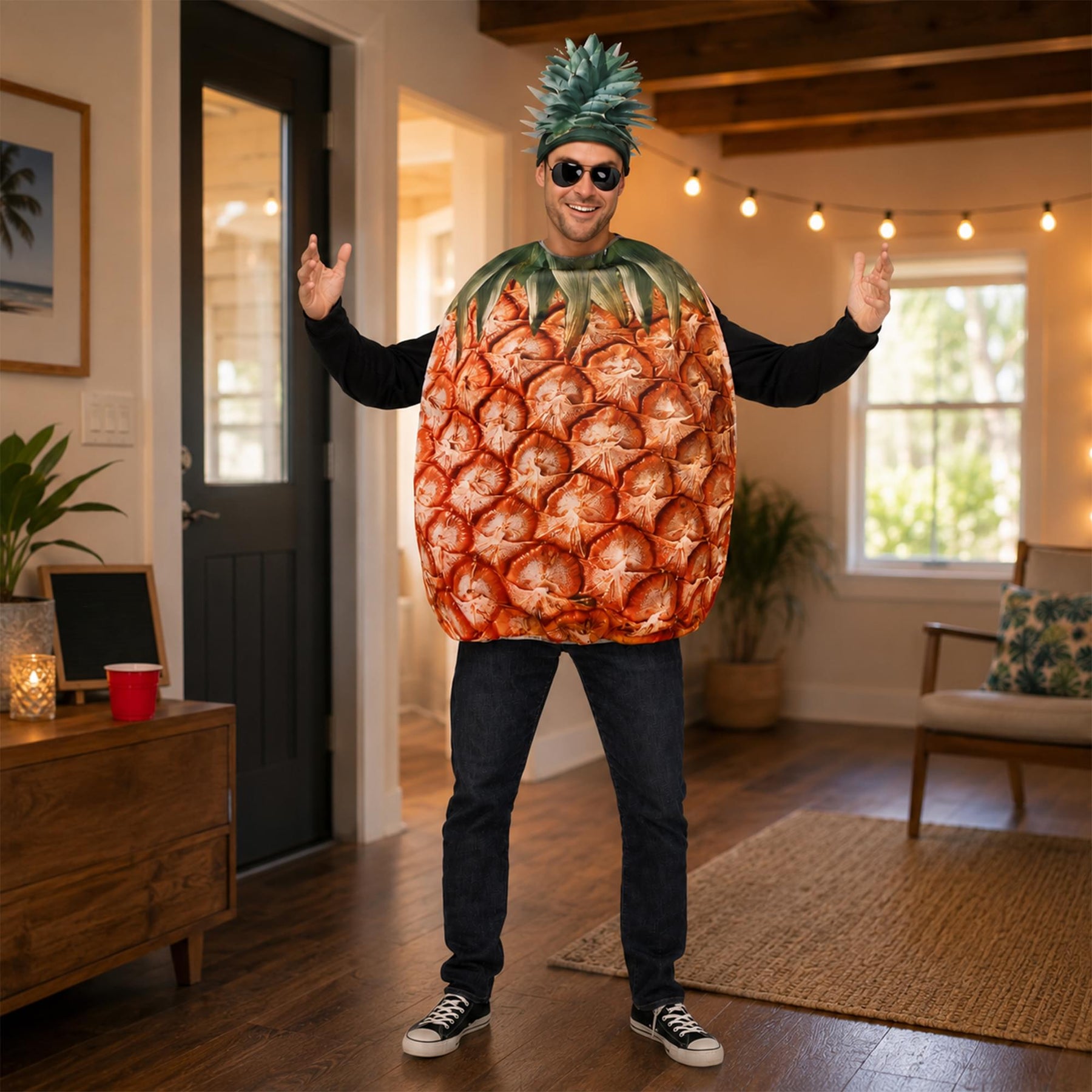 Pineapple Adult Costume | One Size