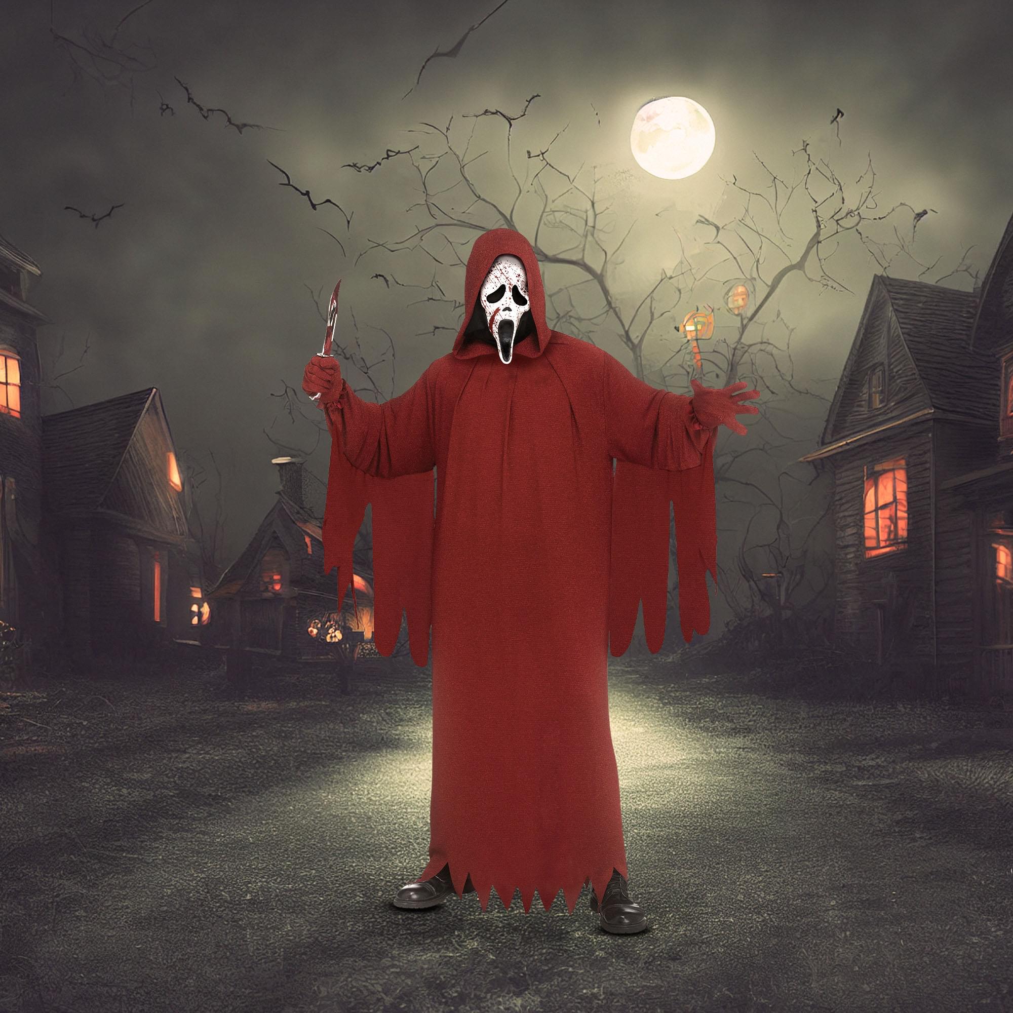 Scream Crimson Deluxe Ghost Face Adult Costume | One Size