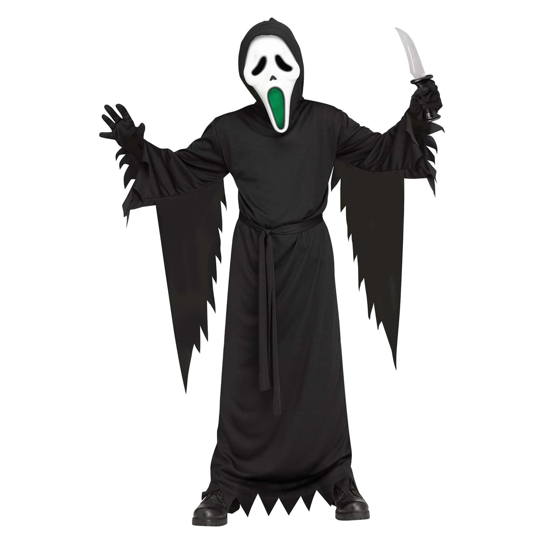 Ghost Face LU Fade Mouth Child Costume