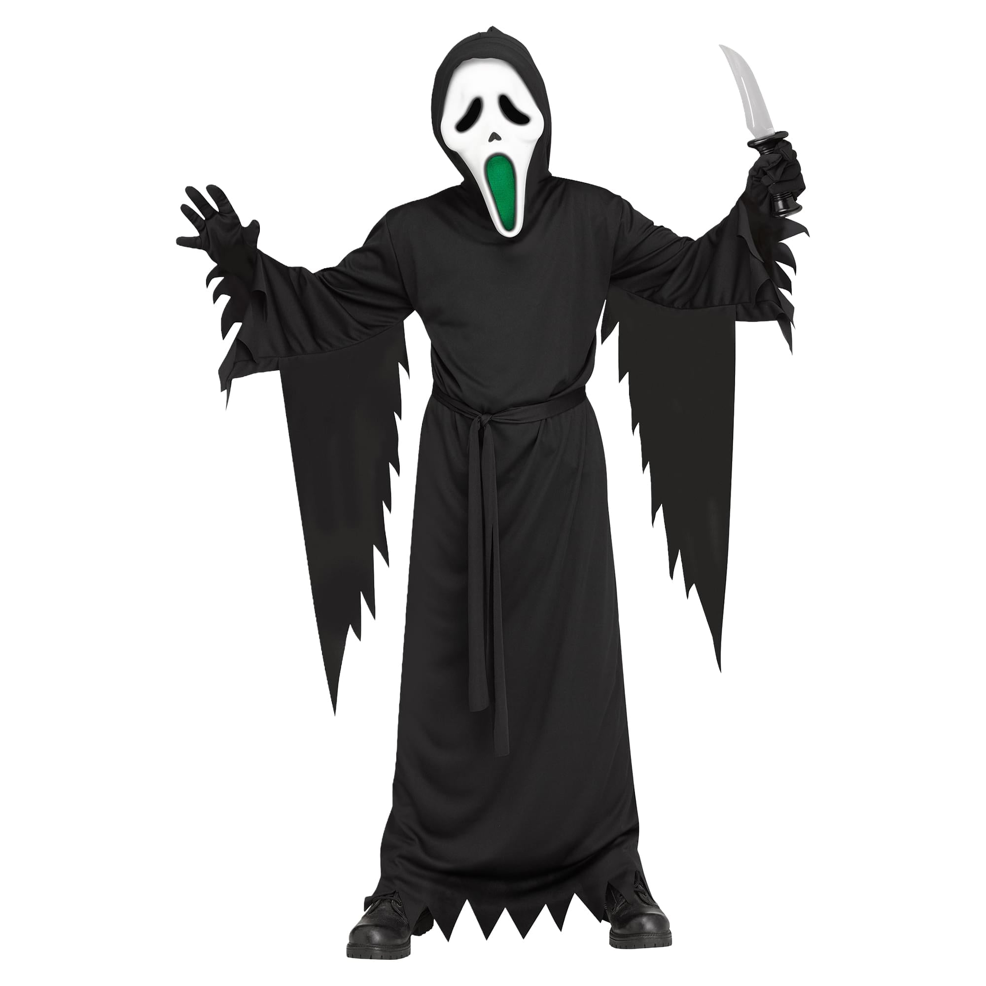 Ghost Face LU Fade Mouth Child Costume