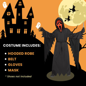 Ghost Face Pumpkin Child Costume