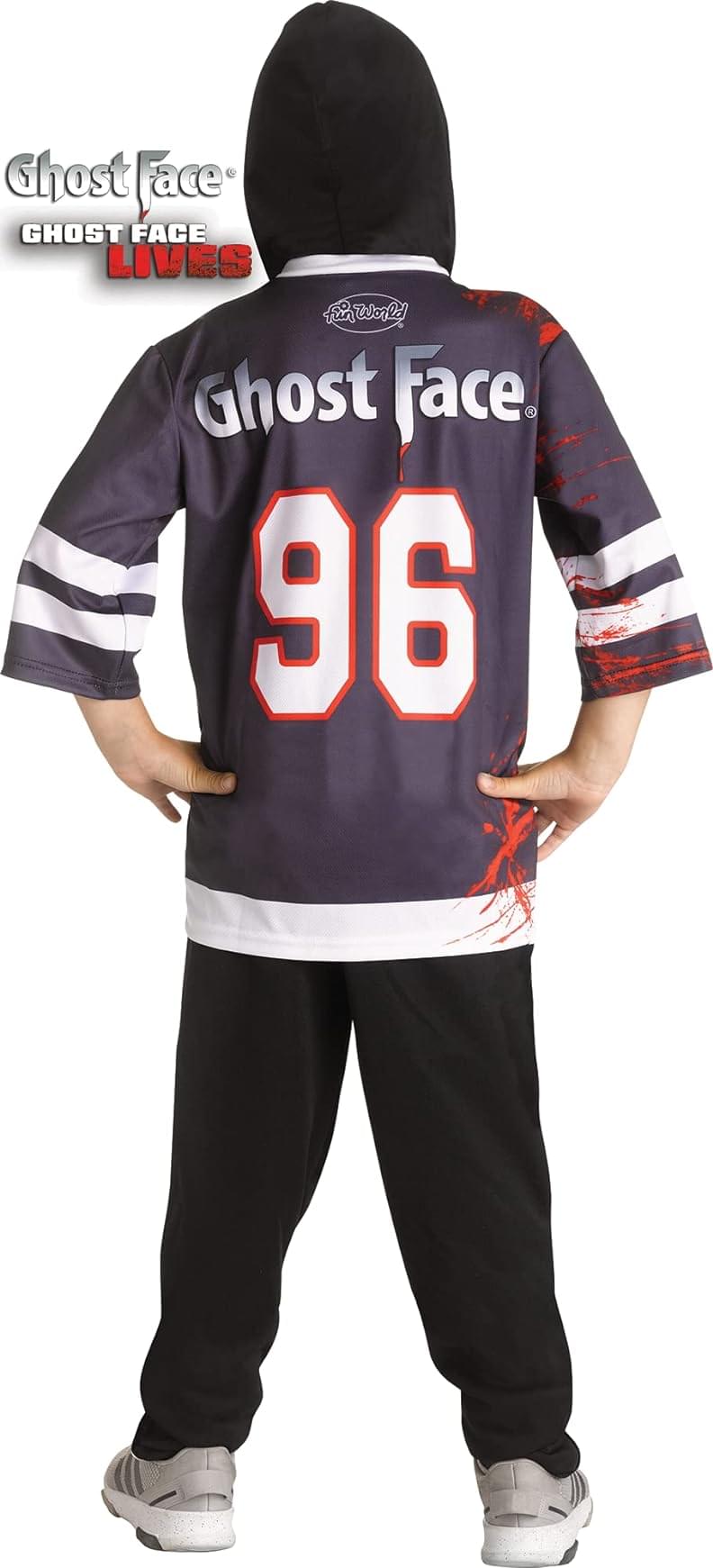Ghost Face Hockey Jersey Child Costume