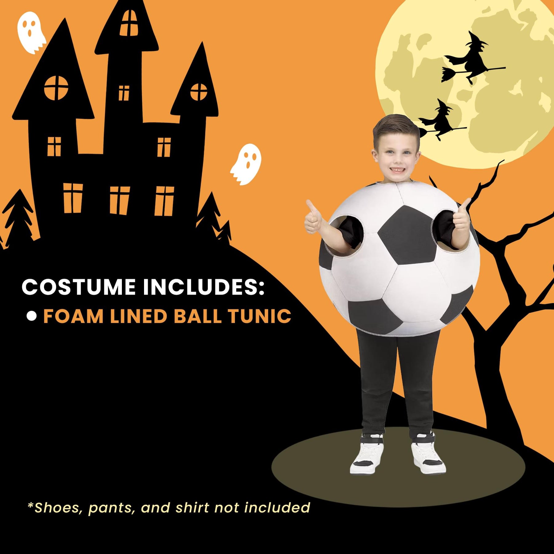 Soccer Ball Toddler Costume | One Size