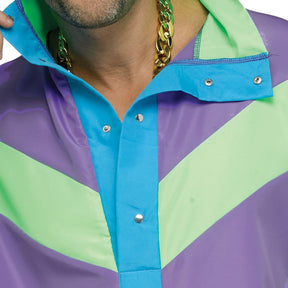 Hip 80s Tracksuit Adult Costume | One Size