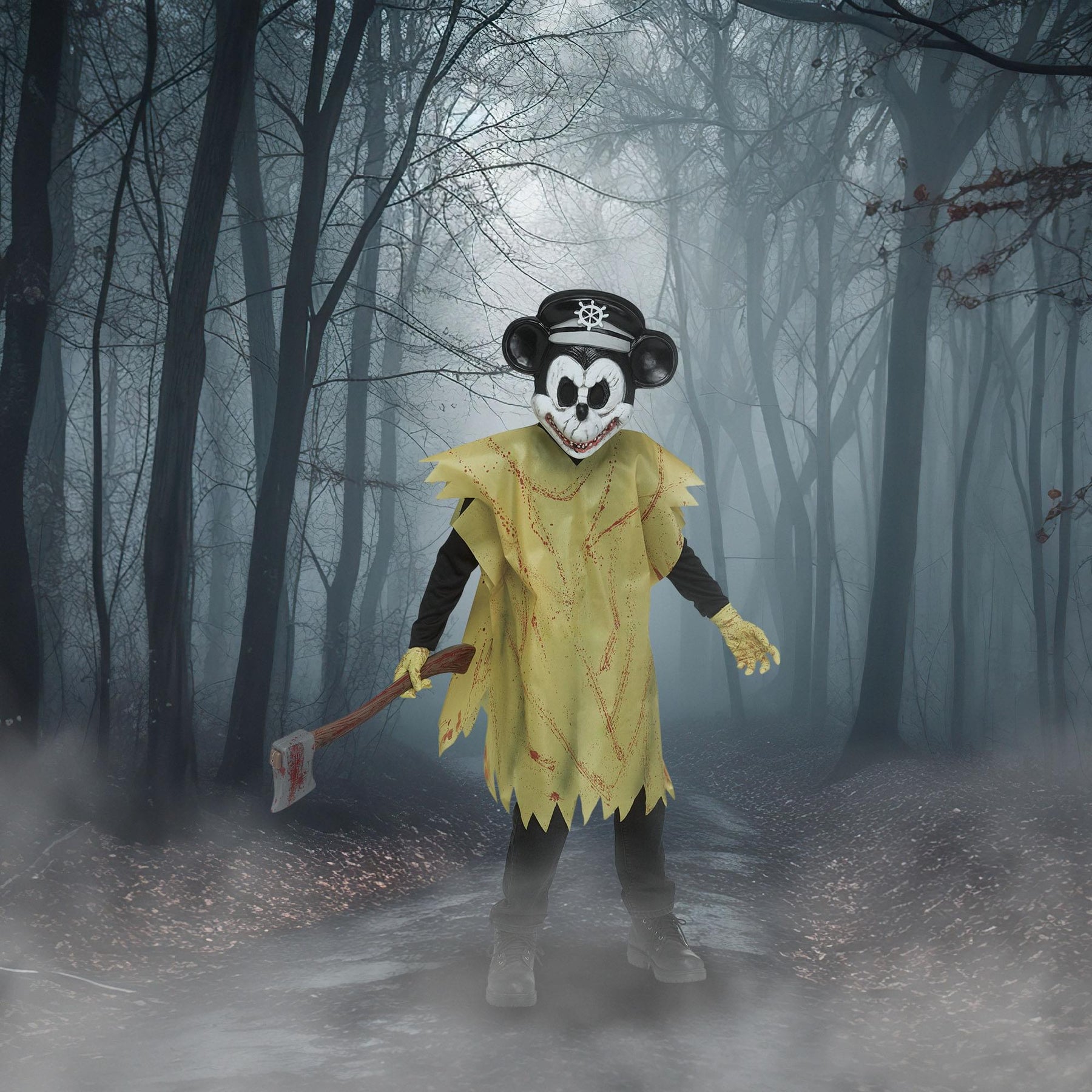 Haunted Steamboat Killie Child Costume