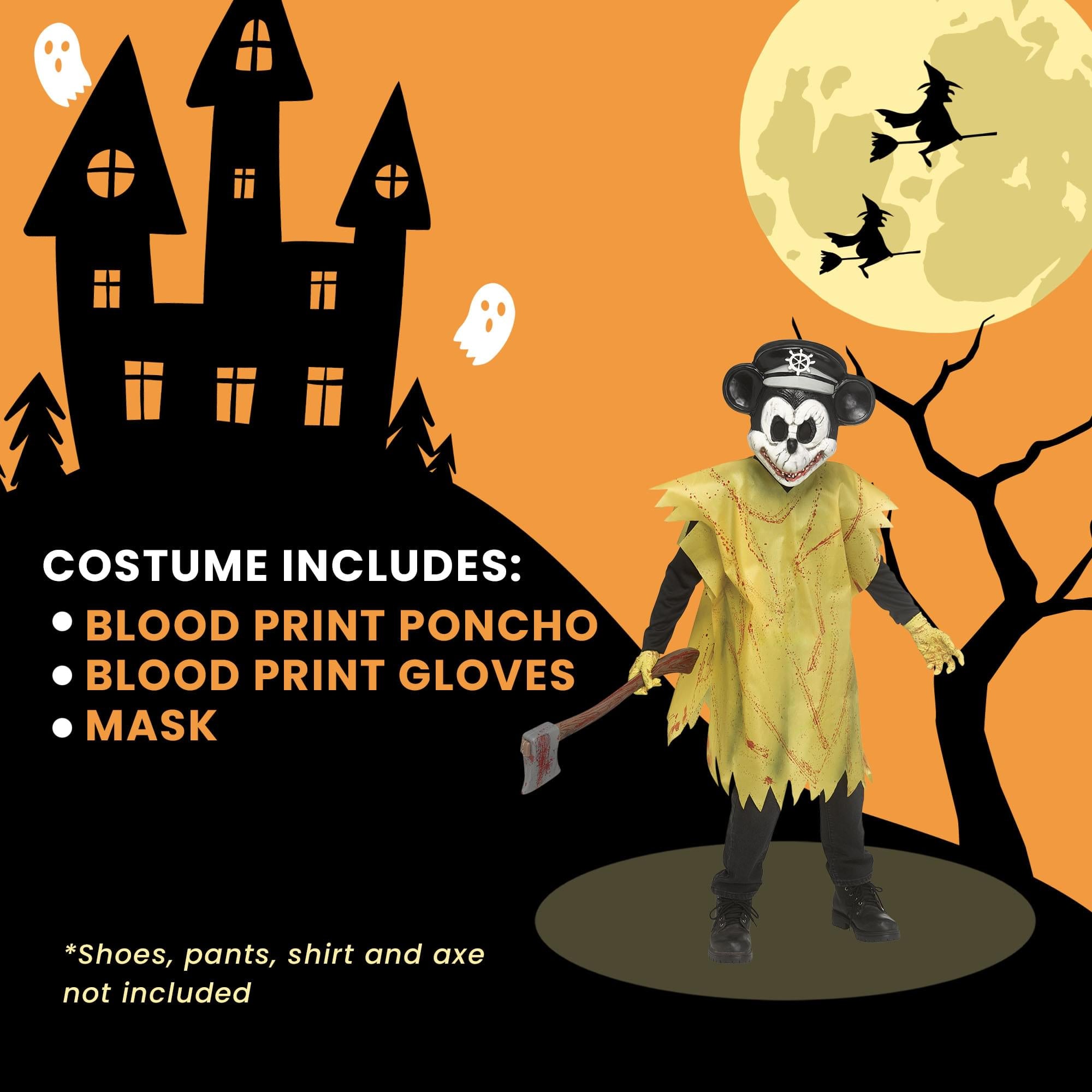 Haunted Steamboat Killie Child Costume