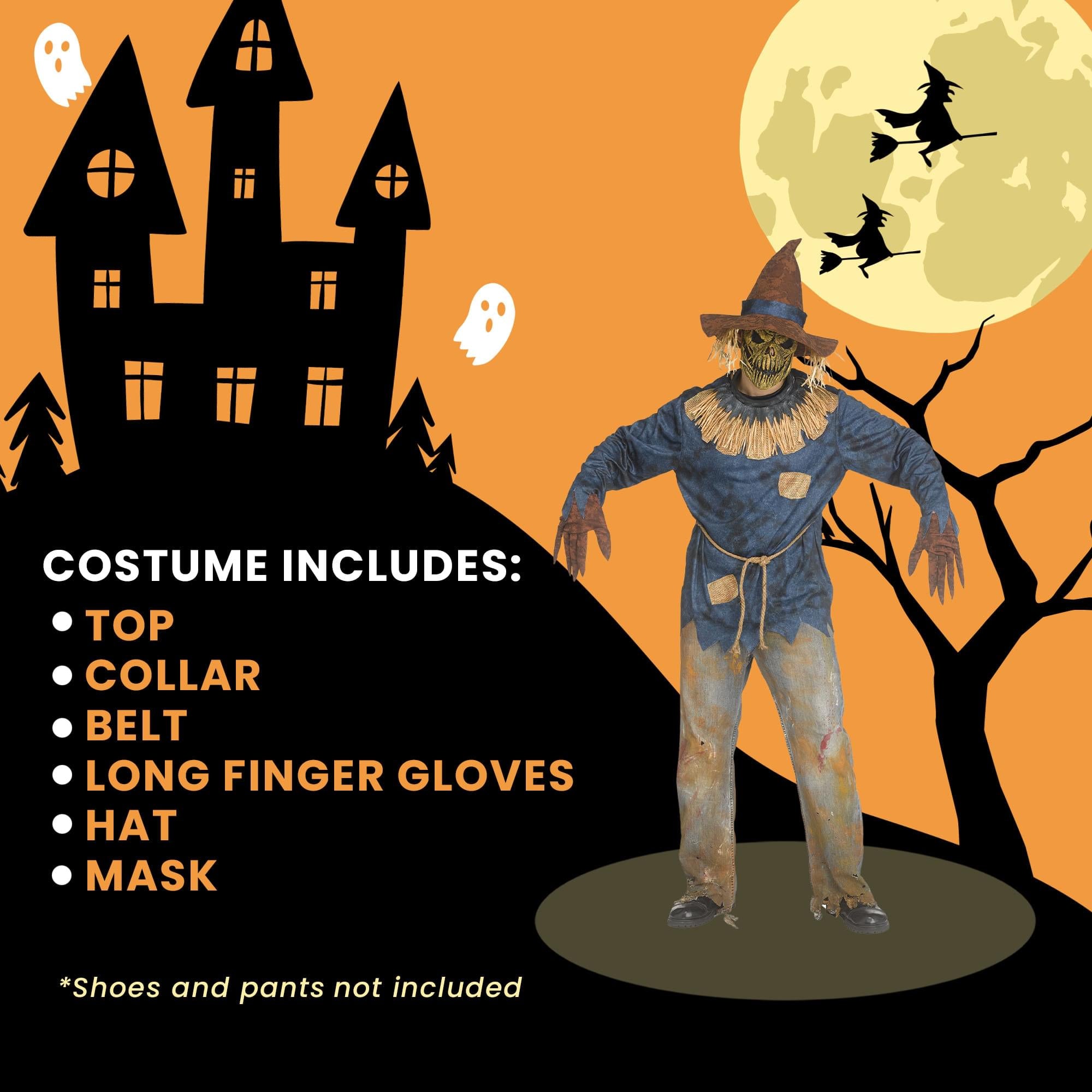 Scare Creep Adult Costume | One Size Fits Most