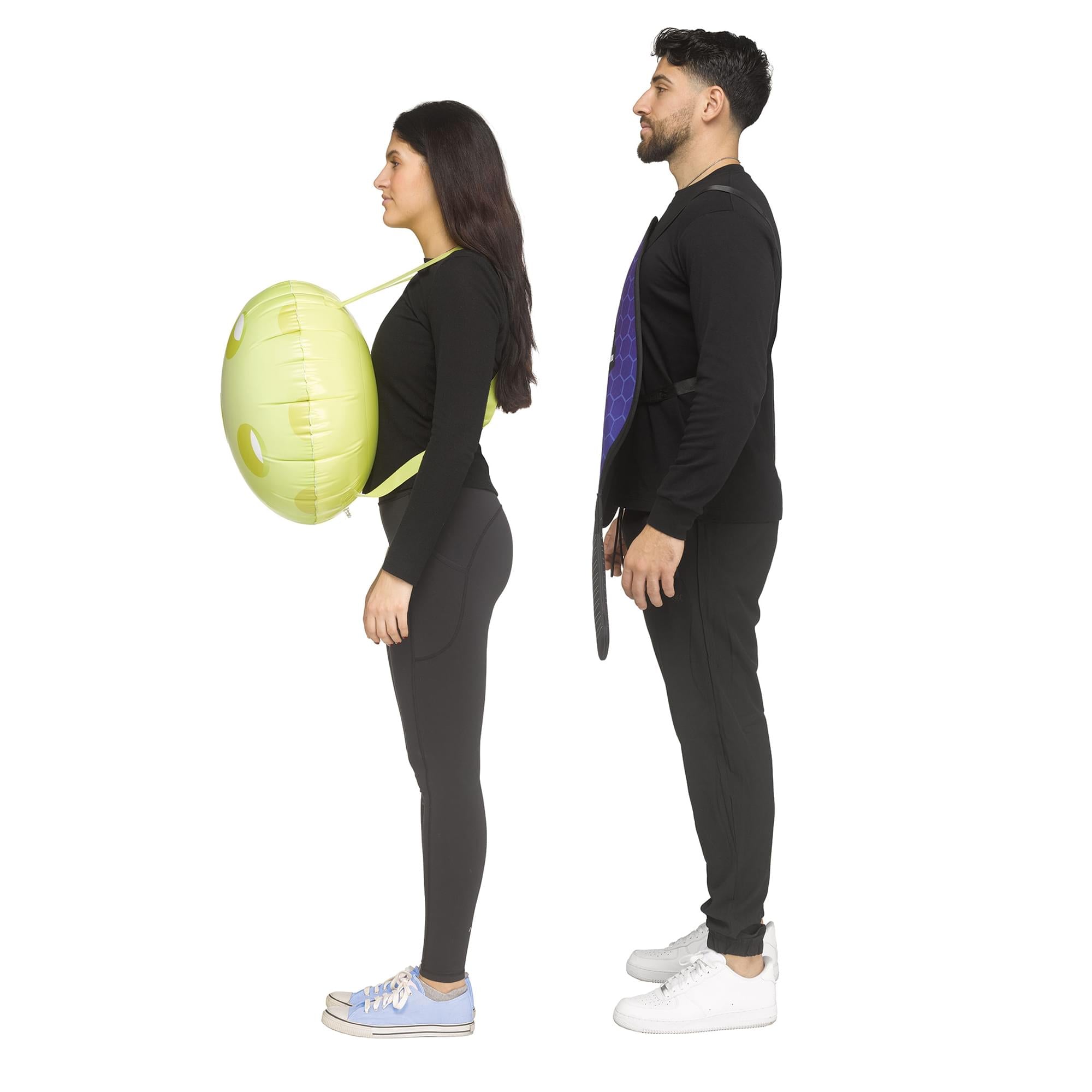 Pickleball Adult Couples Costume | One Size Fits Most