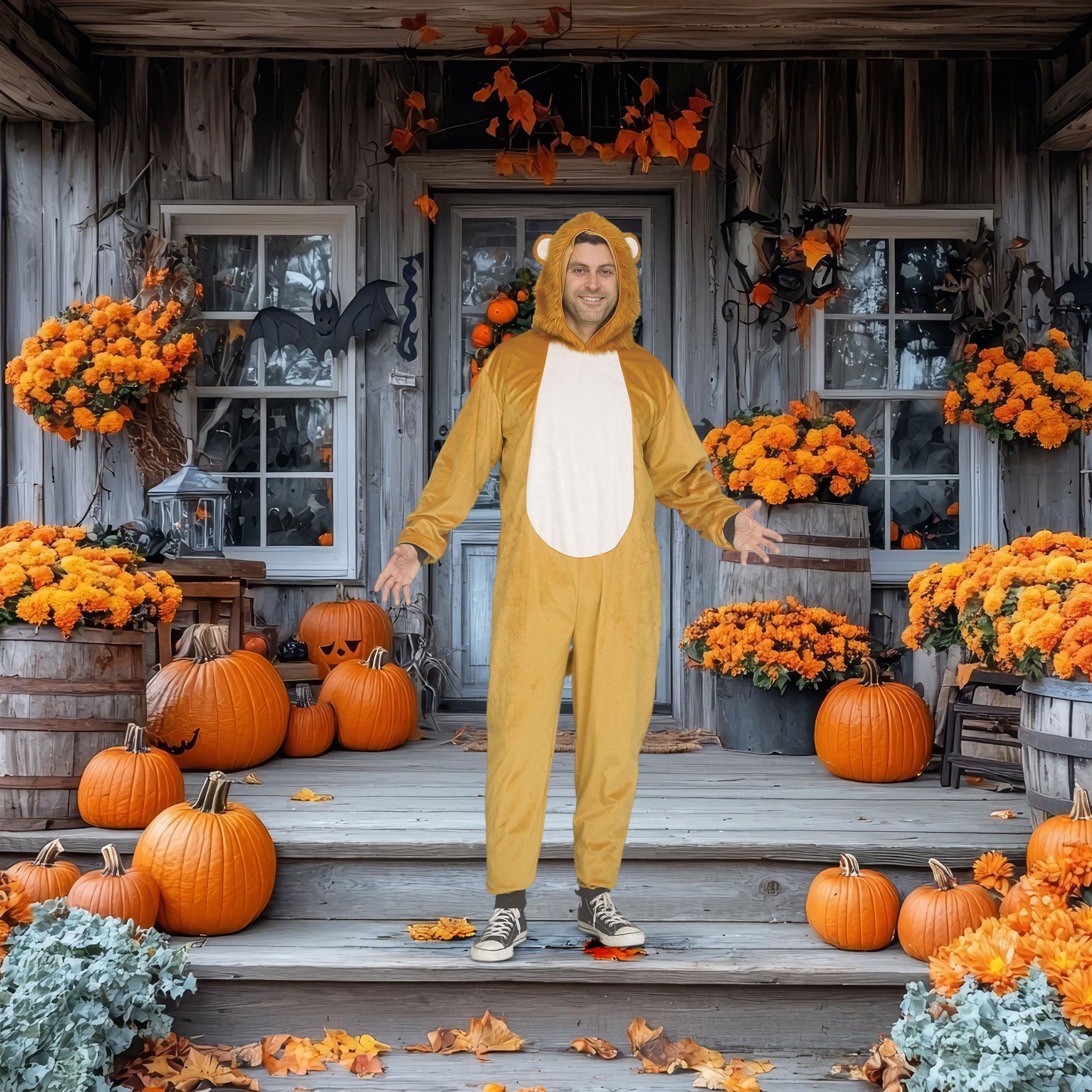 E-Z Lion Adult Costume