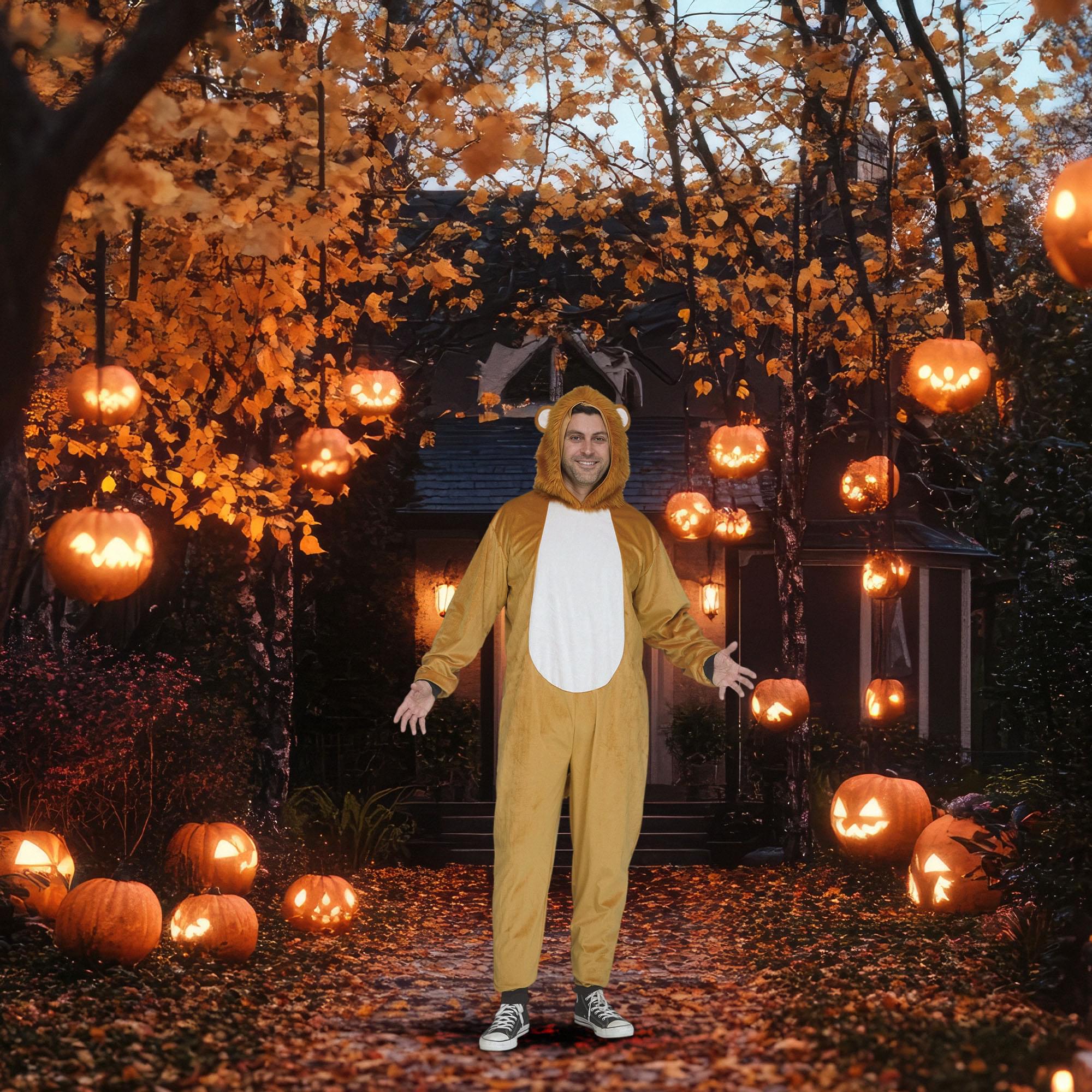 E-Z Lion Adult Costume