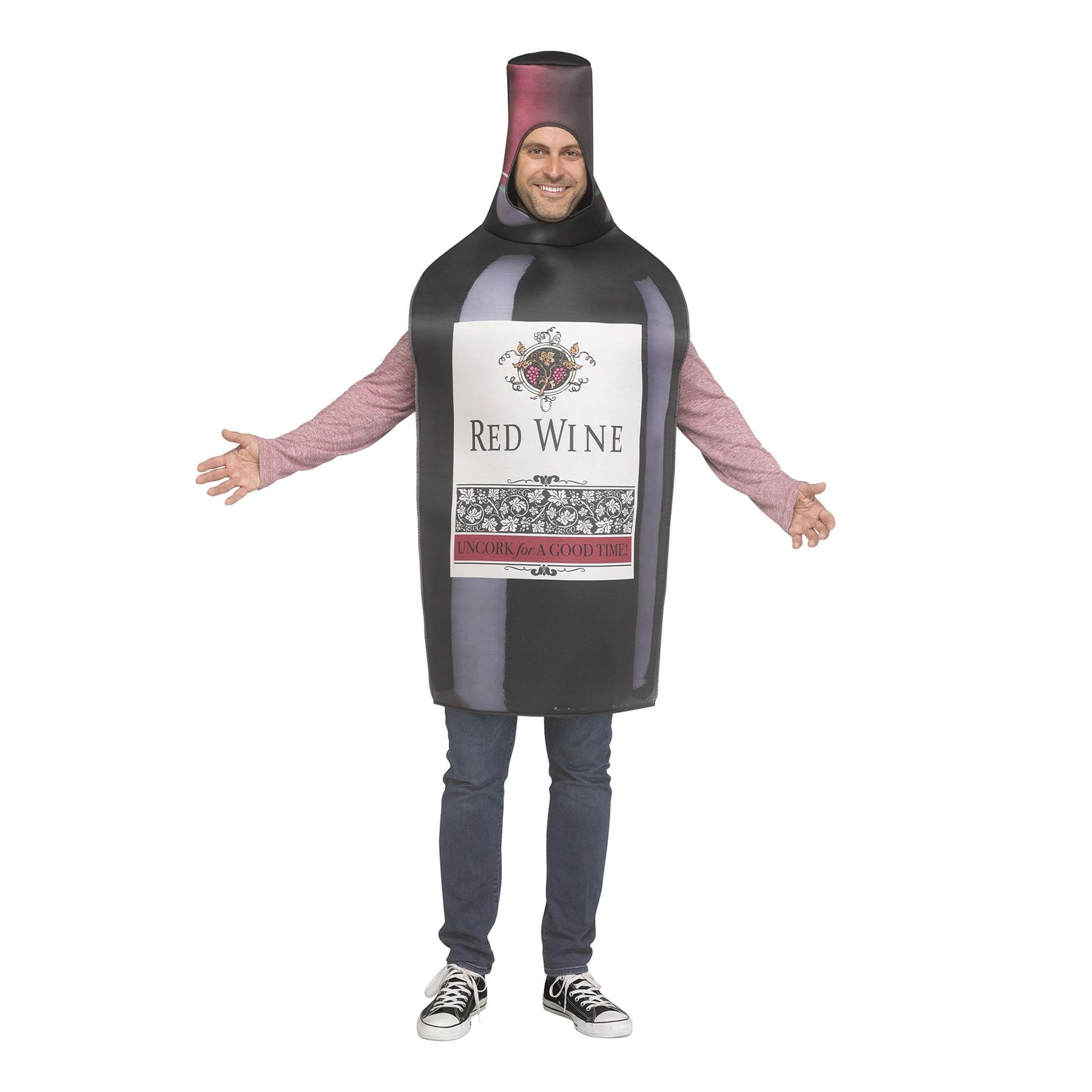 Wine & Cheese Adult Couples Costume | One Size