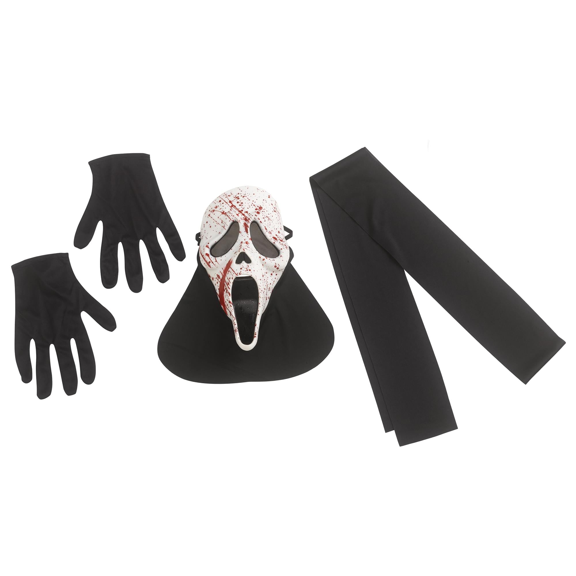 Ghost Face Splatter Face Adult Costume | One Size