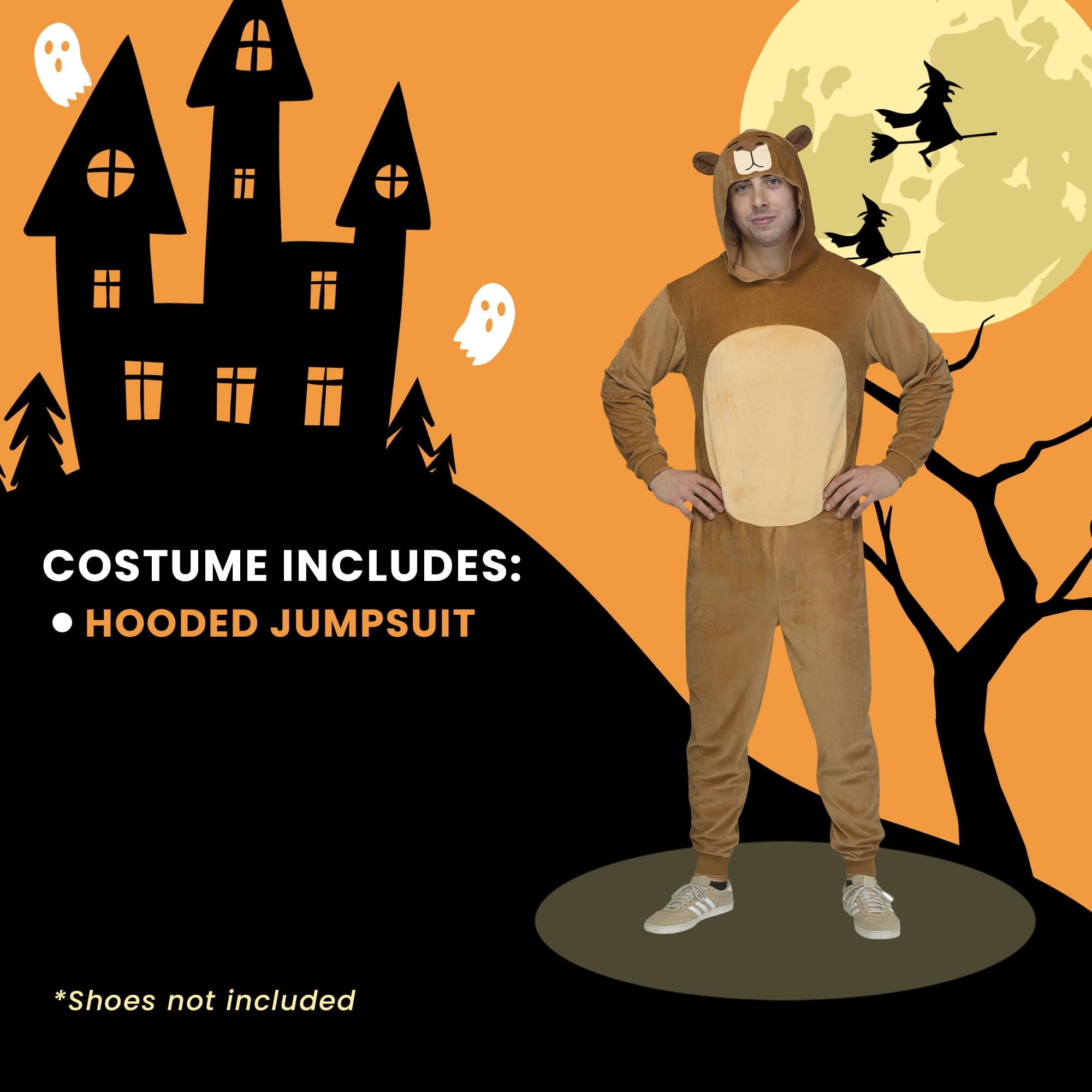 Capybara E-Z  Adult Costume | Large