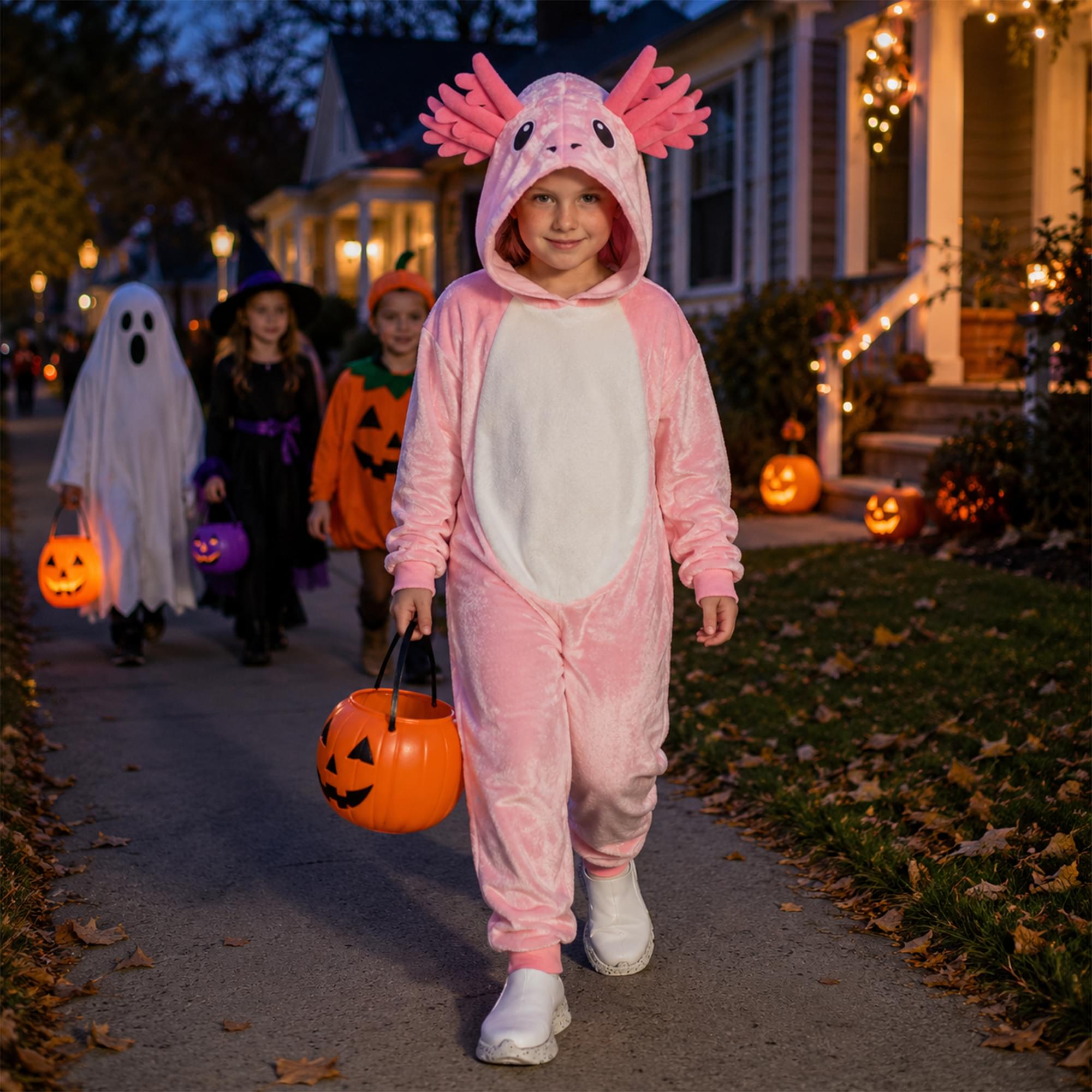 Axolotl E-Z  Child Costume | Large