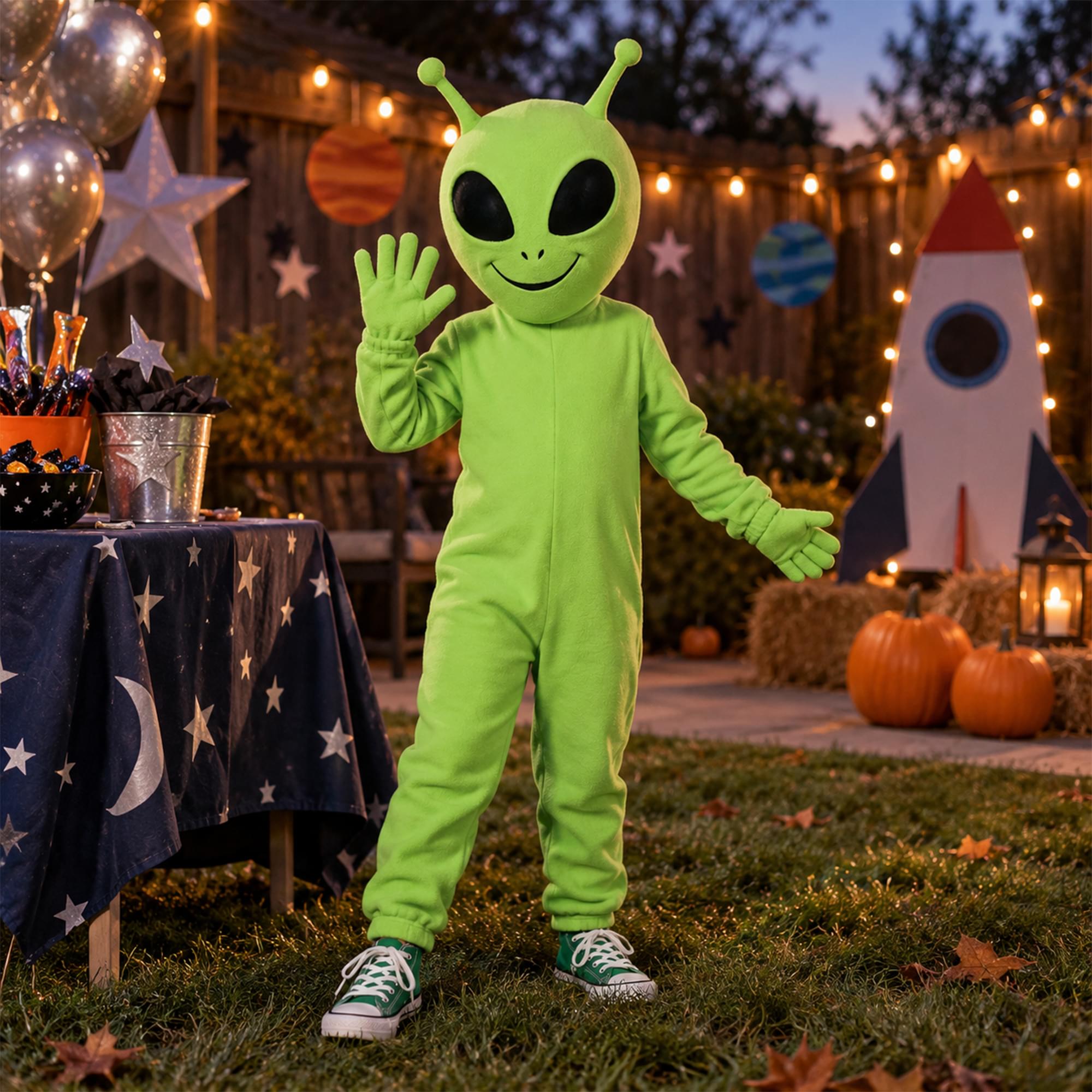 Li'l Green Man Toddler Costume