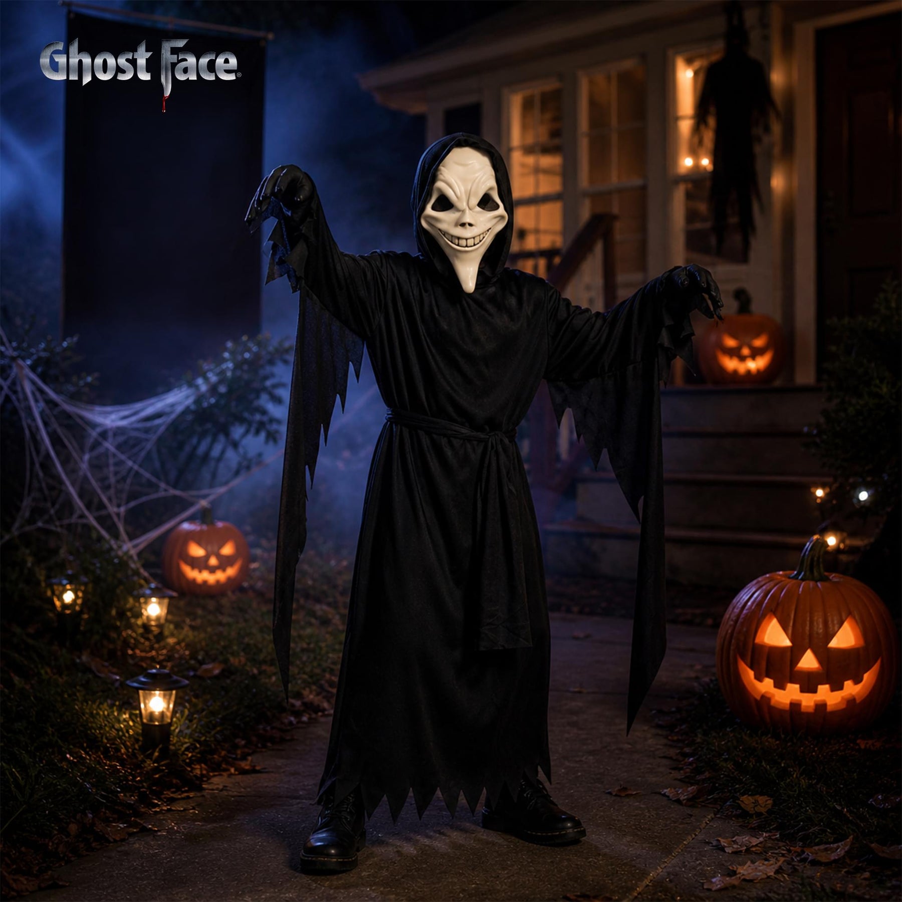 Scary Movie 6 Ghost Face Grinny Child Costume