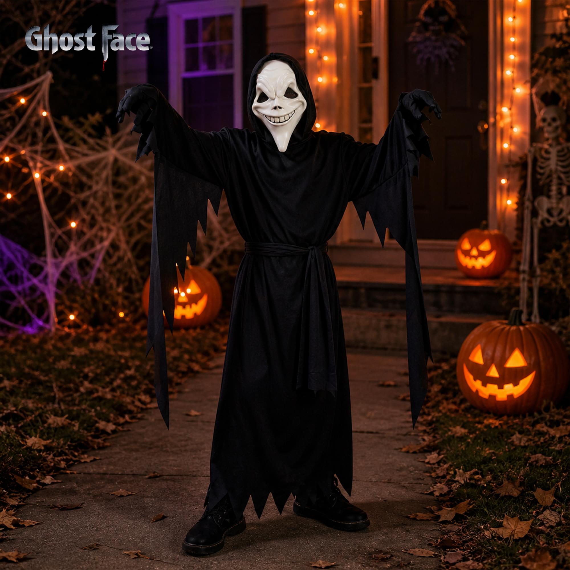 Scary Movie 6 Ghost Face Grinny Child Costume