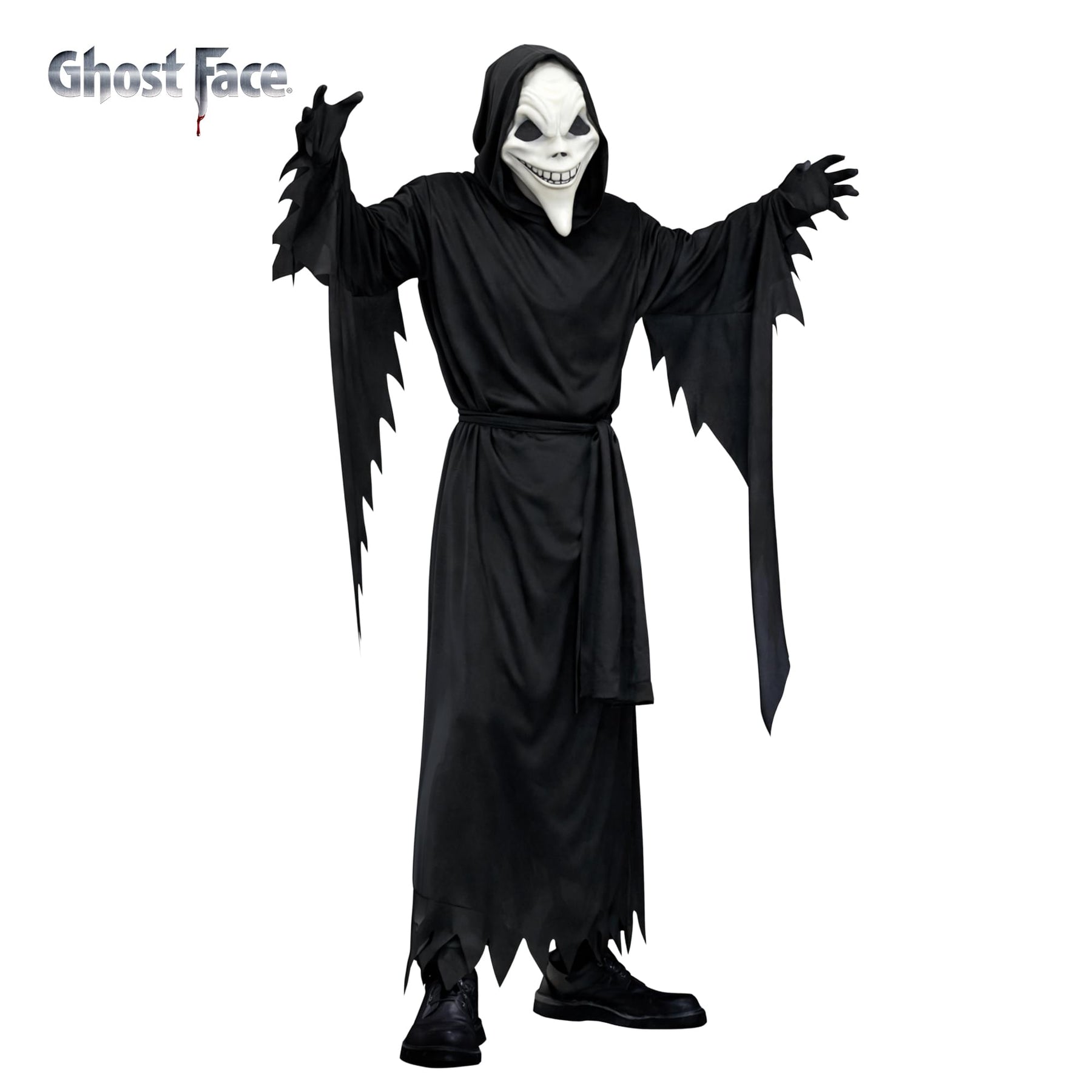 Scary Movie 6 Ghost Face Grinny Adult Costume | One Size Fits Most