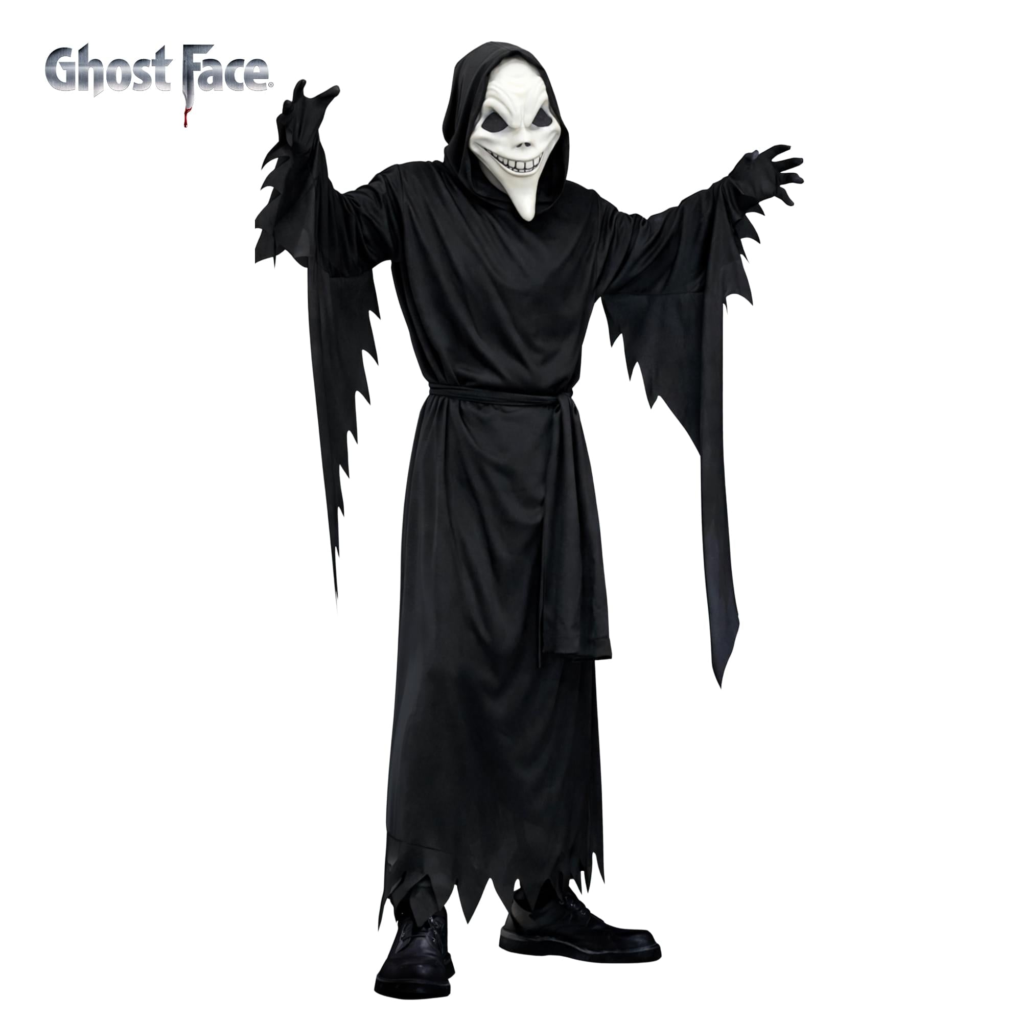 Scary Movie 6 Ghost Face Grinny Adult Costume | One Size Fits Most